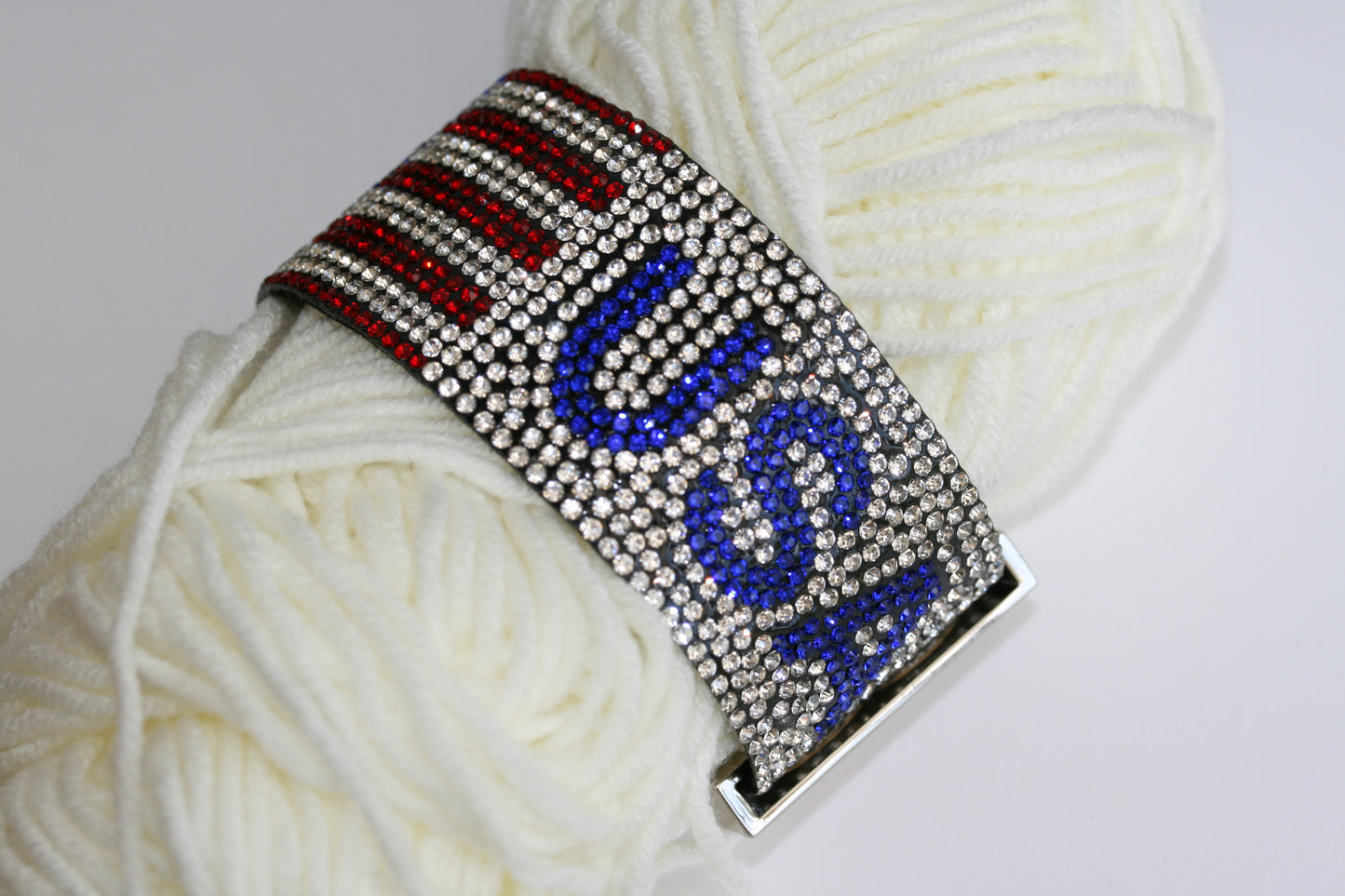 Rhinestones Classic Patriotic Bracelet - US Flag Pattern Bracelets