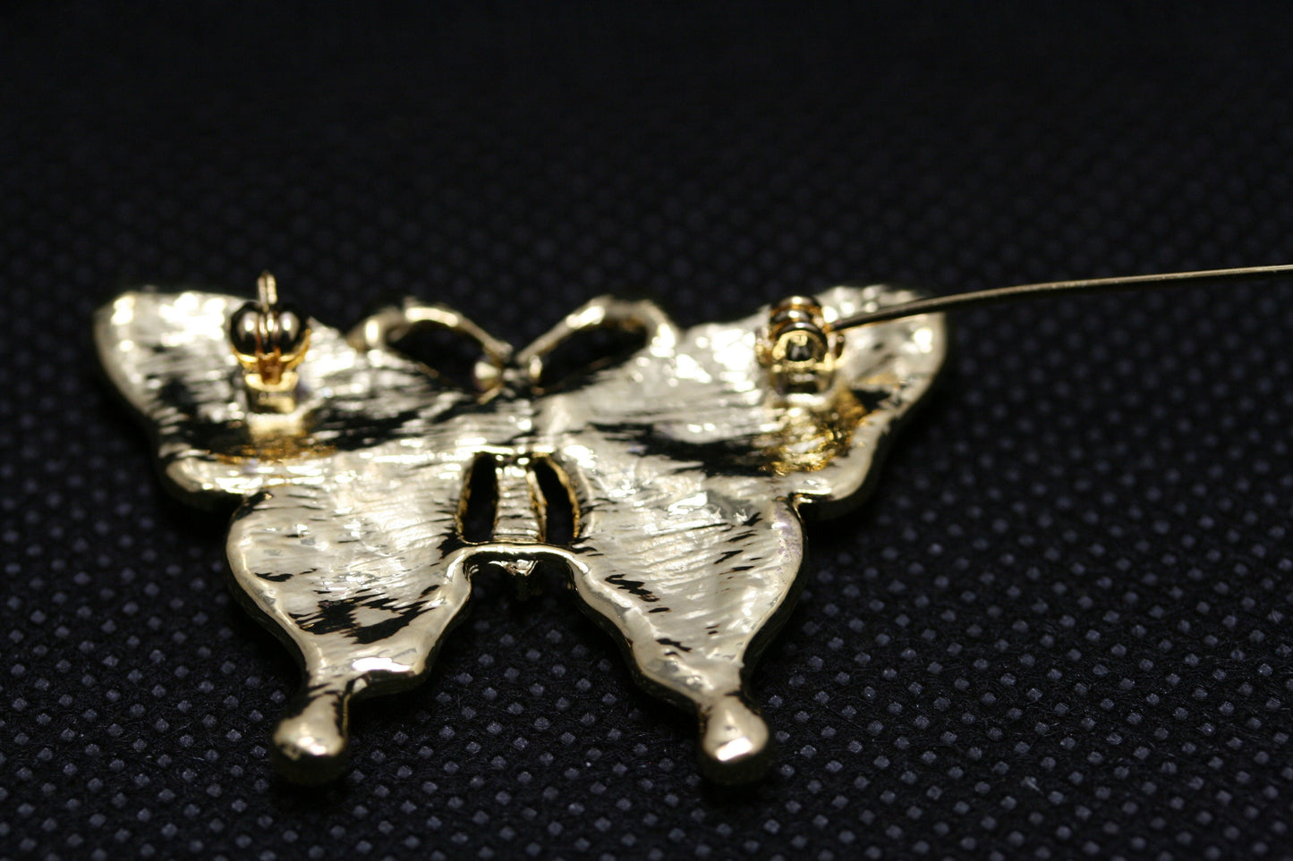 Butterfly Brooch Butterfly Rhinestone Brooch Butterfly Bling Brooch Rhinestone Studded Brooch Gold Butterfly Brooch Butterfly Pin