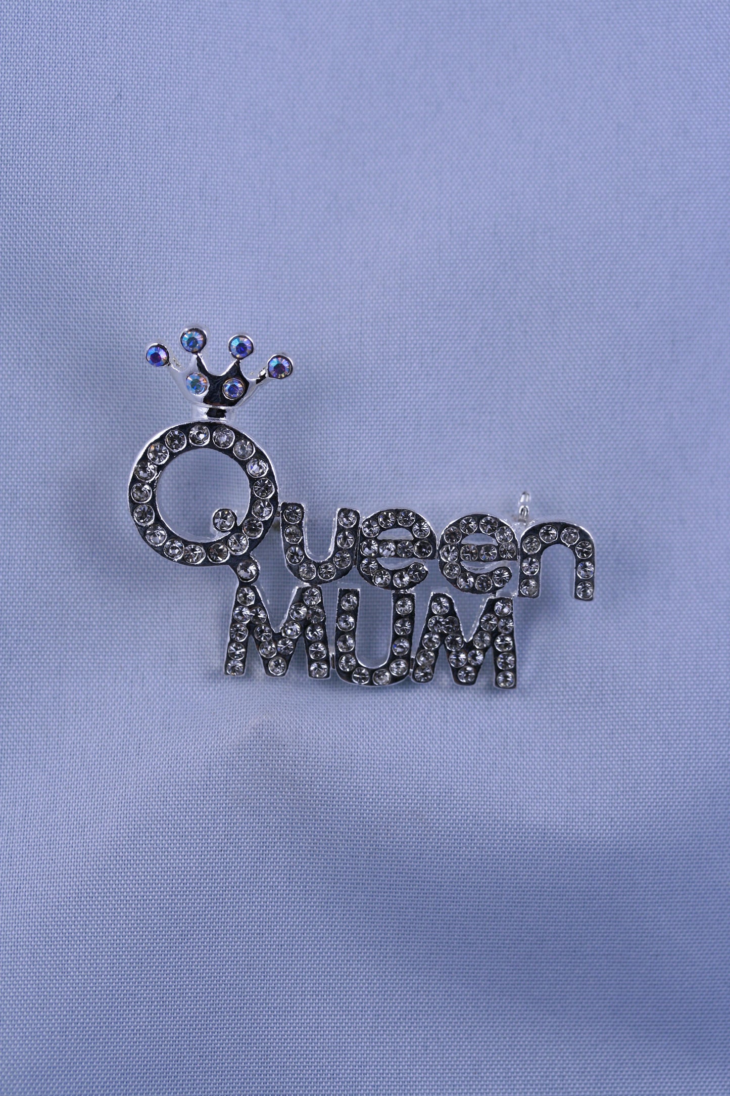 Queen Mother, Queen Mum Rhinestone Pin/Brooch for Grandmother/Mother -Crown, Tiara