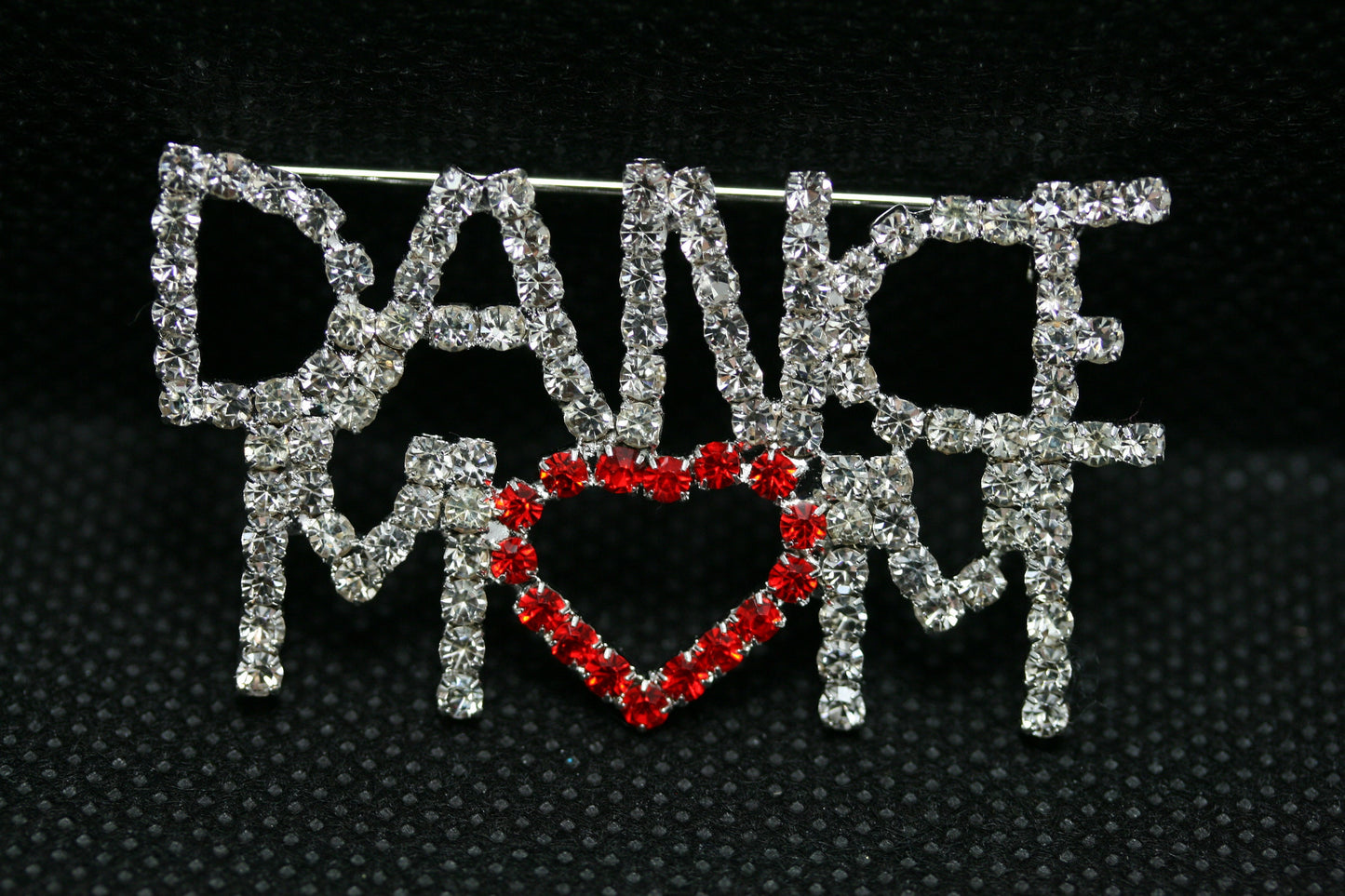 Ballet Dance Mom Pin Rhinestone Crystal Dancer Brooch Talent