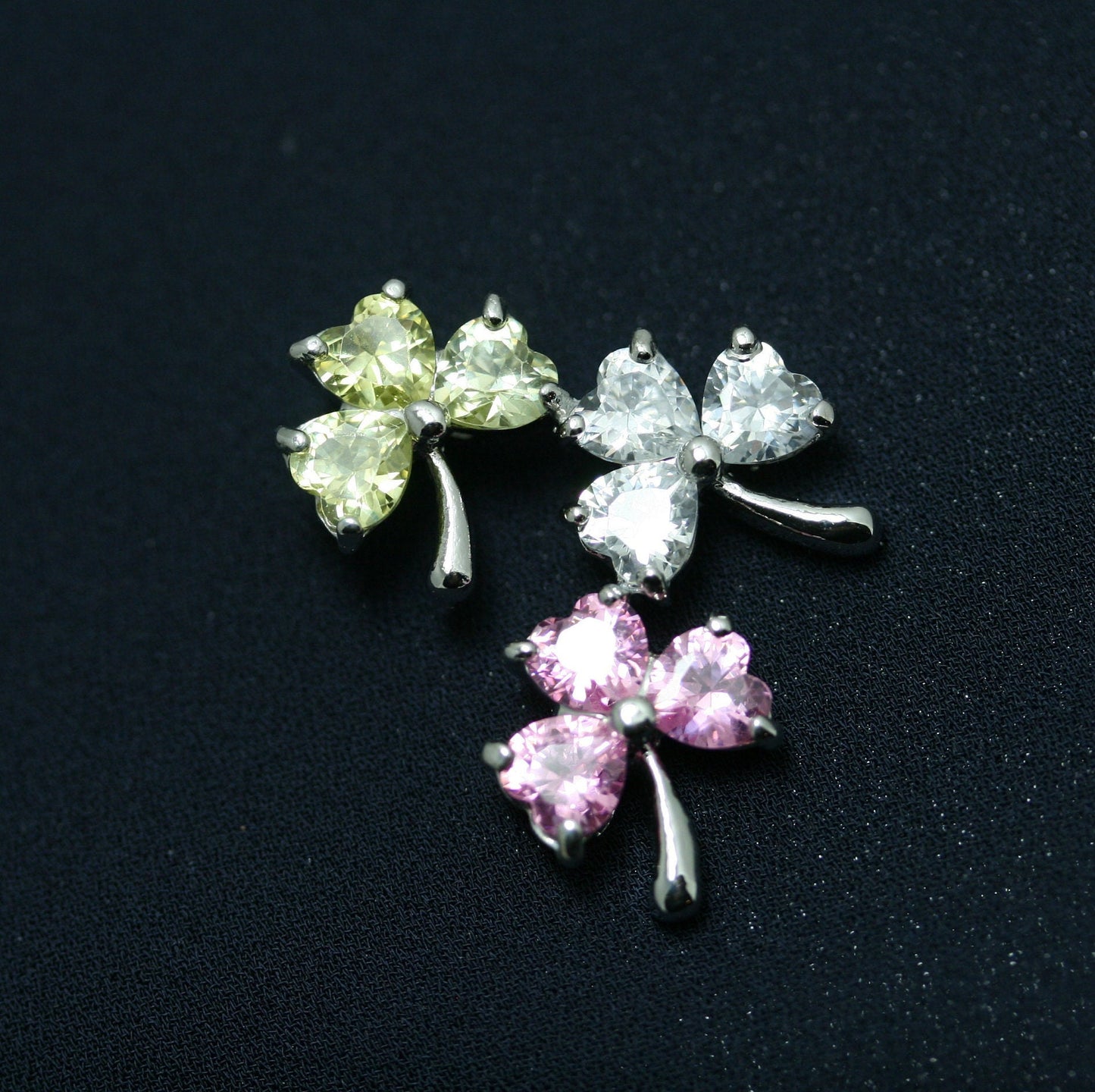 Dainty Shamrock Necklace, Pendant, 3 Leaf Clover Pendant, Irish St Patrick's Day Jewelry Gift