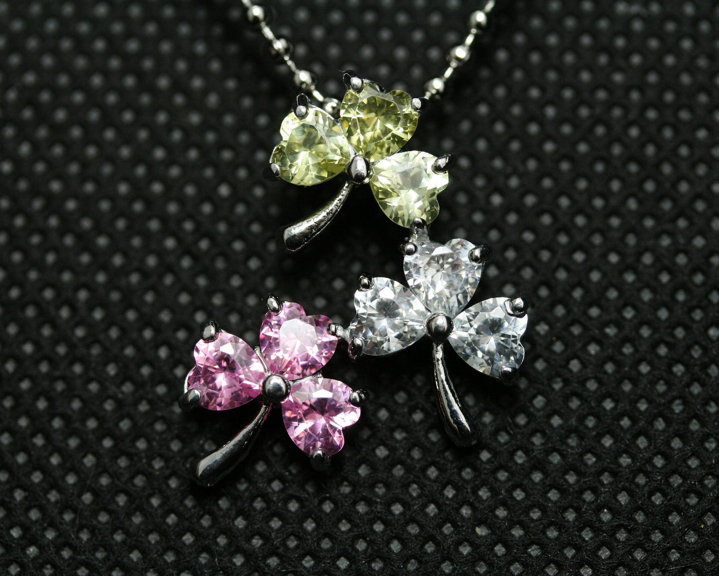 Dainty Shamrock Necklace, Pendant, 3 Leaf Clover Pendant, Irish St Patrick's Day Jewelry Gift