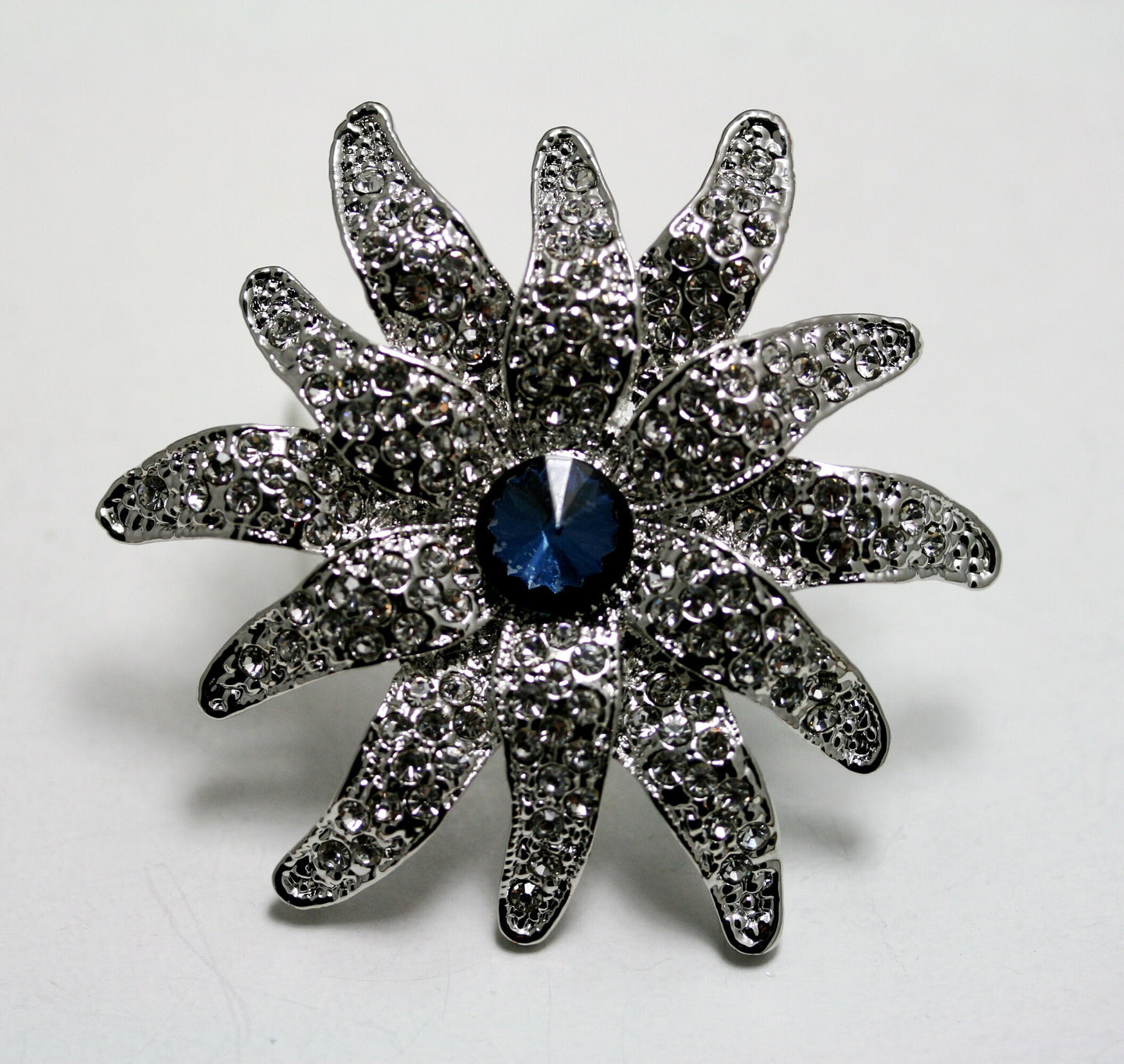 Trendy Crystal Sun Shape Brooch Pin For Women Sun Shape Statement Rhinestone Brooch, Bridal Brooch,