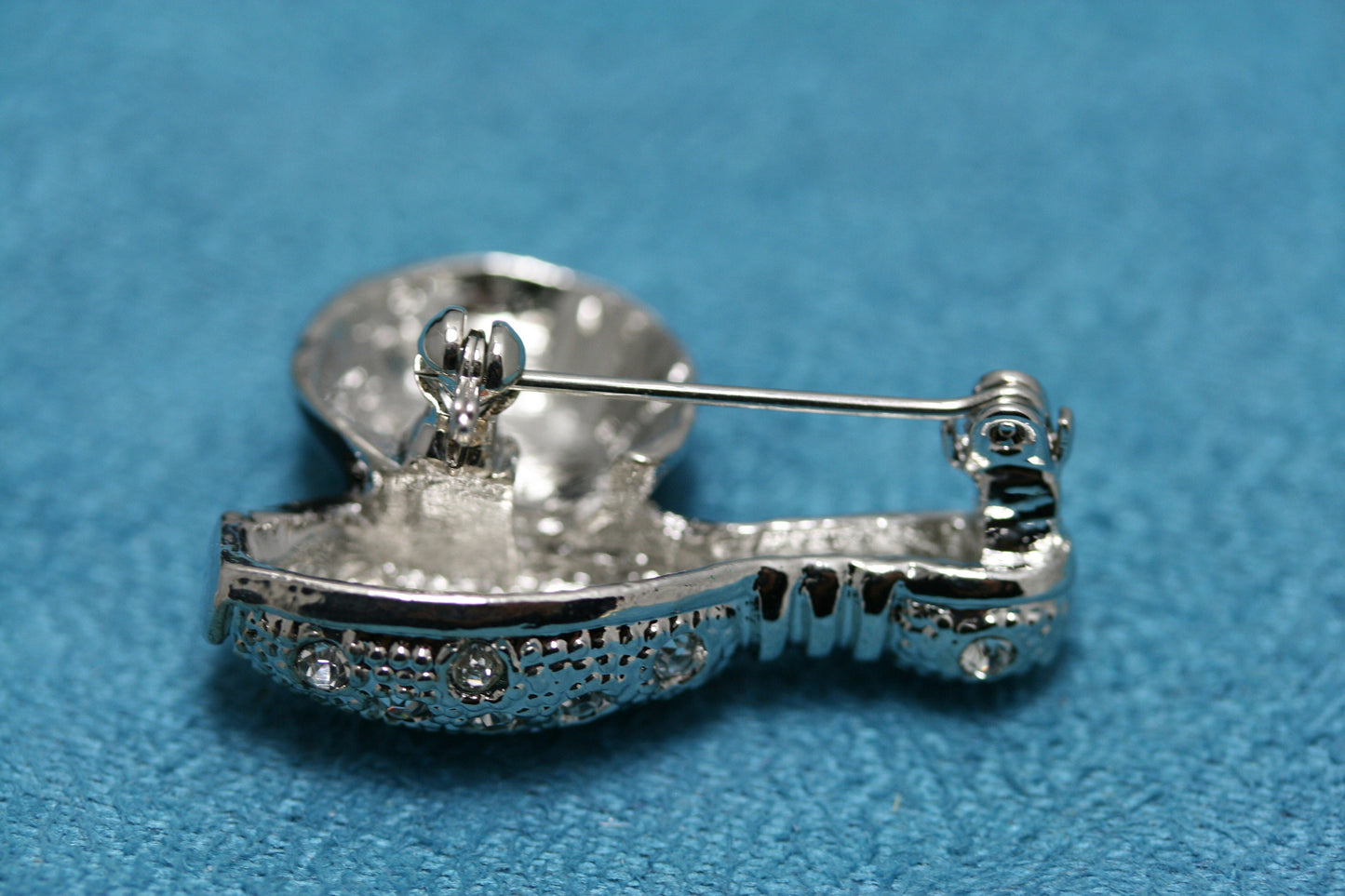 Rhinestone Bowling Pin And Bowling Ball Brooch, Sports Pin