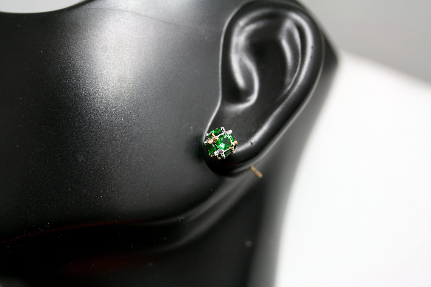 Crystal Rhinestone Disco Ball 7 mm Post Stud Earrings Glitter Ball Studs Earrings