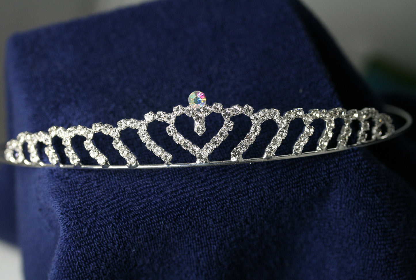 Princess Crystal Tiaras and Crowns Headband Kid Girls Love Bridal Prom Crown Wedding Party Accessiories Hair Jewelry