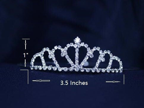Princess Crystal Tiaras and Crowns Headband Kid Girls Love Bridal Prom Crown Wedding Party Accessories Hair Jewelry