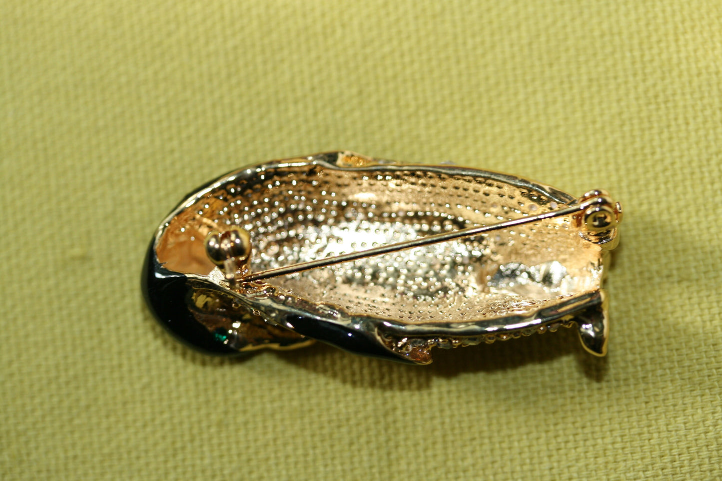 Mom & Baby Rhinestone Penguin Brooch Pin, Sea Animal Crystal Penguin Brooch