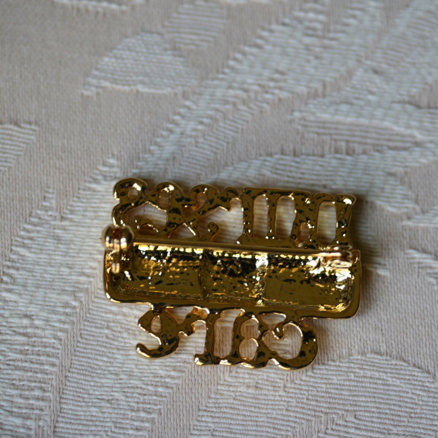 Nursing Pin Brooch RN LPN CNA Graduation Gift Heart Nurse Care Gold Plated