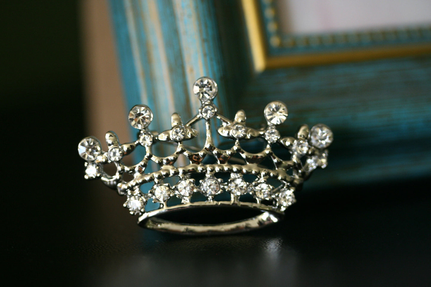 Silver, Antique Gold Crystal Crown Jewelry, Unique Fashion Rhinestone Princess Vintage Royal Crown Brooch Lapel Pin Jewelry