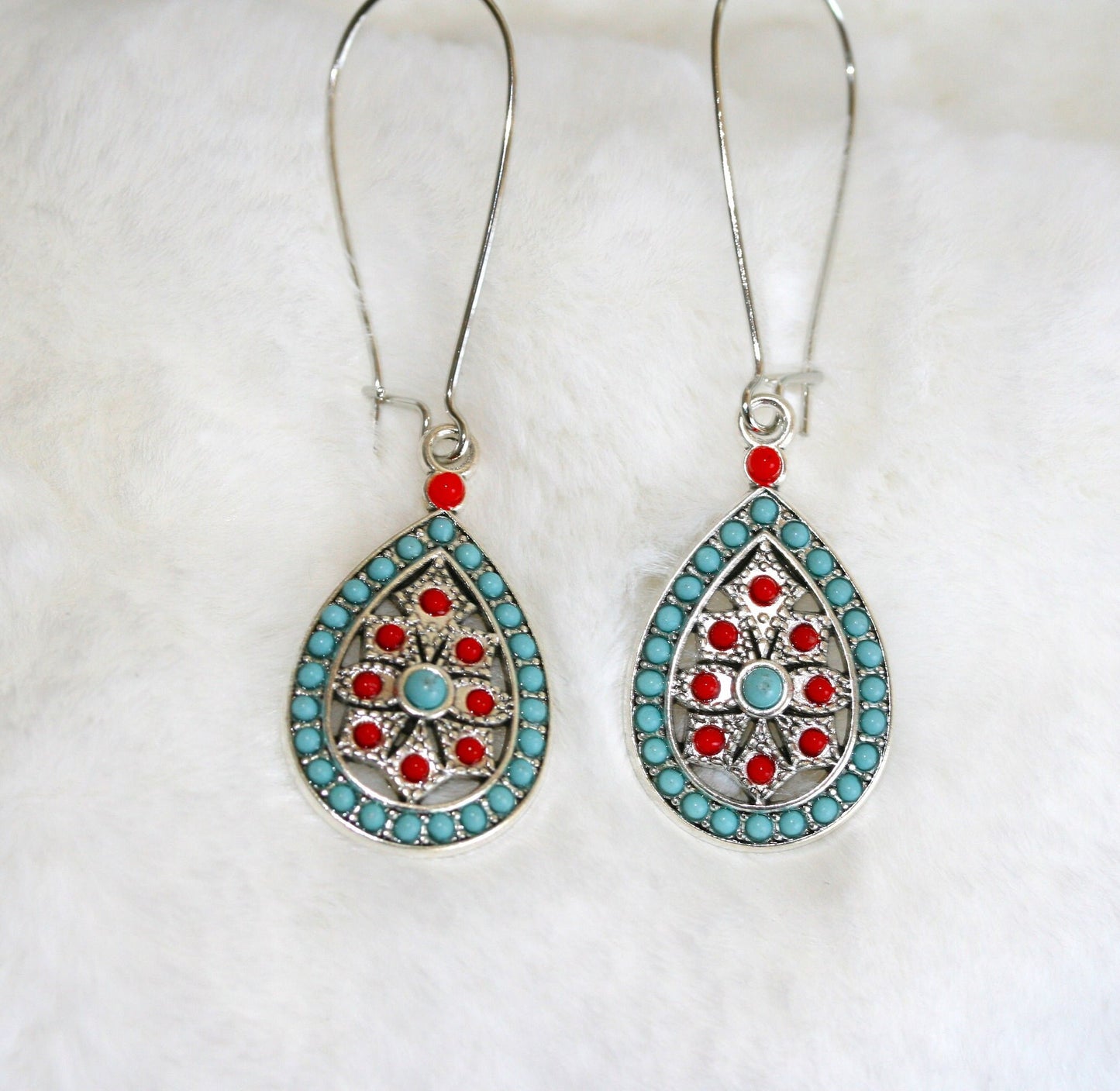 Fashion Vintage Drop Dangle Earrings Vintage Drop Fashionable Long Bohemian Earrings For Women
