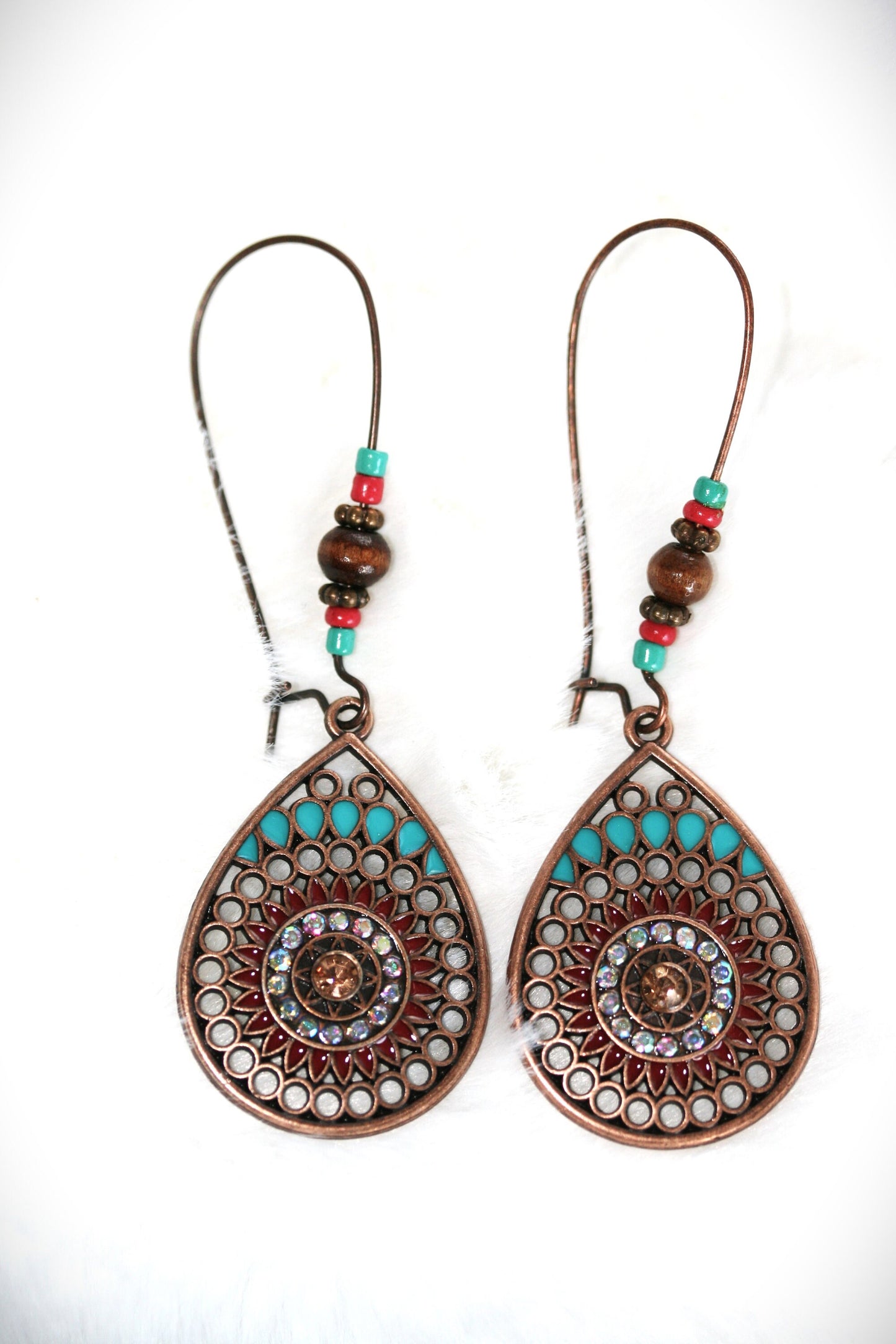 Fashion Vintage Drop Dangle Earrings Vintage Drop Fashionable Long Bohemian Earrings For Women