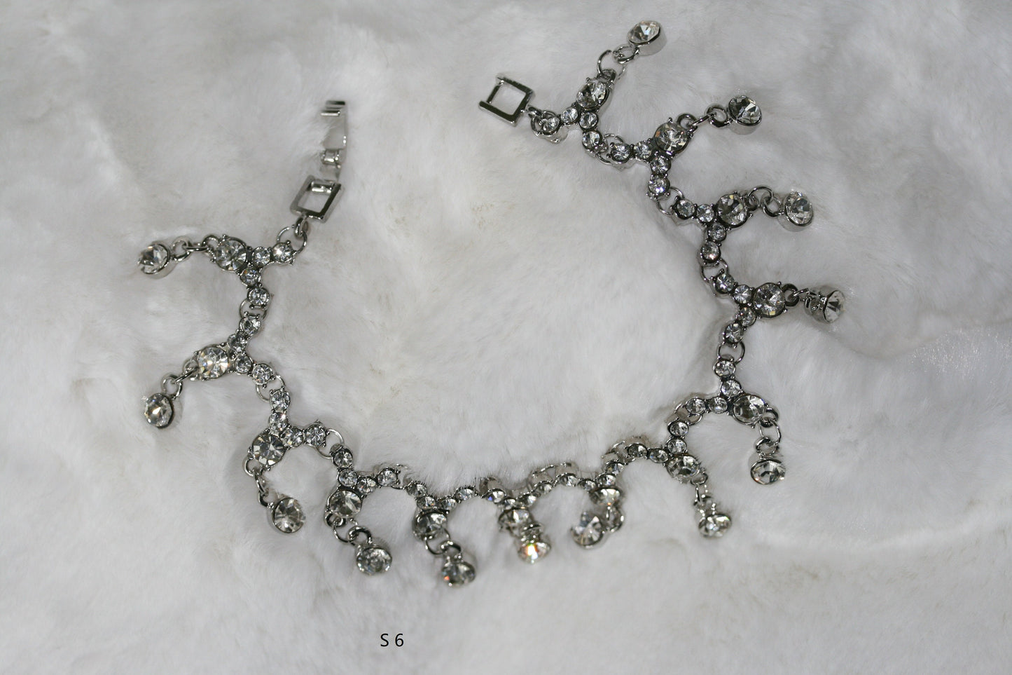 Rhinestone Bracelet Wedding Bracelet Cubic Zirconia CZ Bracelet Bridal Bracelet Crystal Silver Bridal Jewelry gift (Clearance No Return)