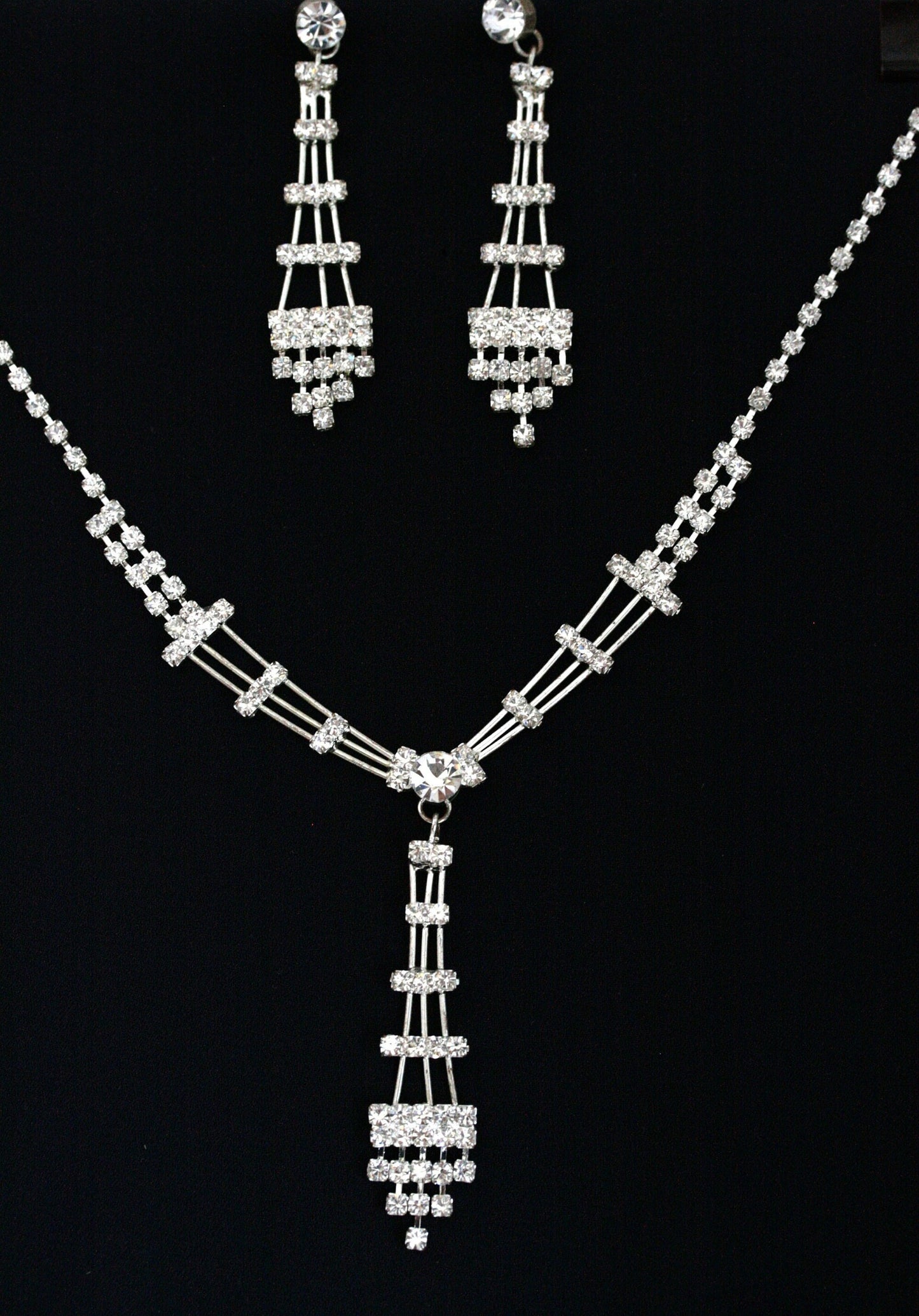 Wedding necklace set, Bridal necklace and earring set, CZ bridal necklace set, Jewelry Set For Women Perfect Gift For Her
