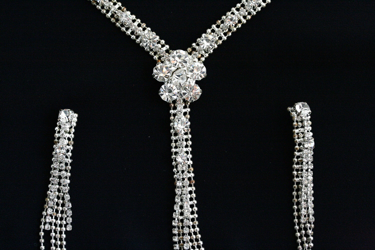 Wedding necklace set, Bridal necklace and earring set, CZ bridal necklace set, Jewelry Set For Women Perfect Gift For Her