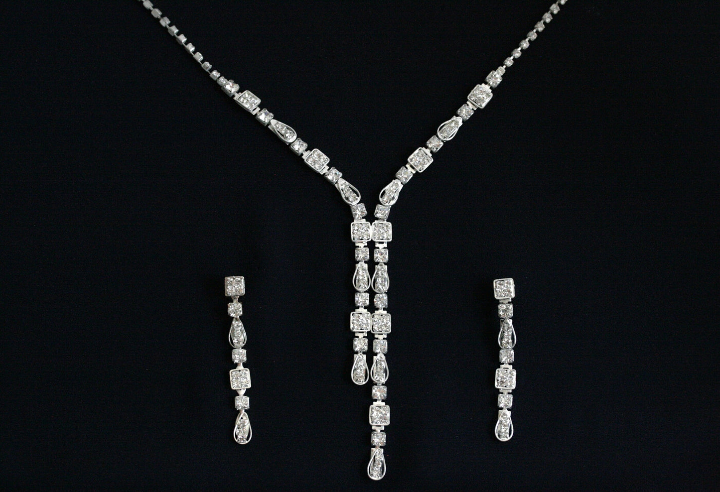 Wedding necklace set, Bridal necklace and earring set, CZ bridal necklace set, Jewelry Set For Women Perfect Gift For Her