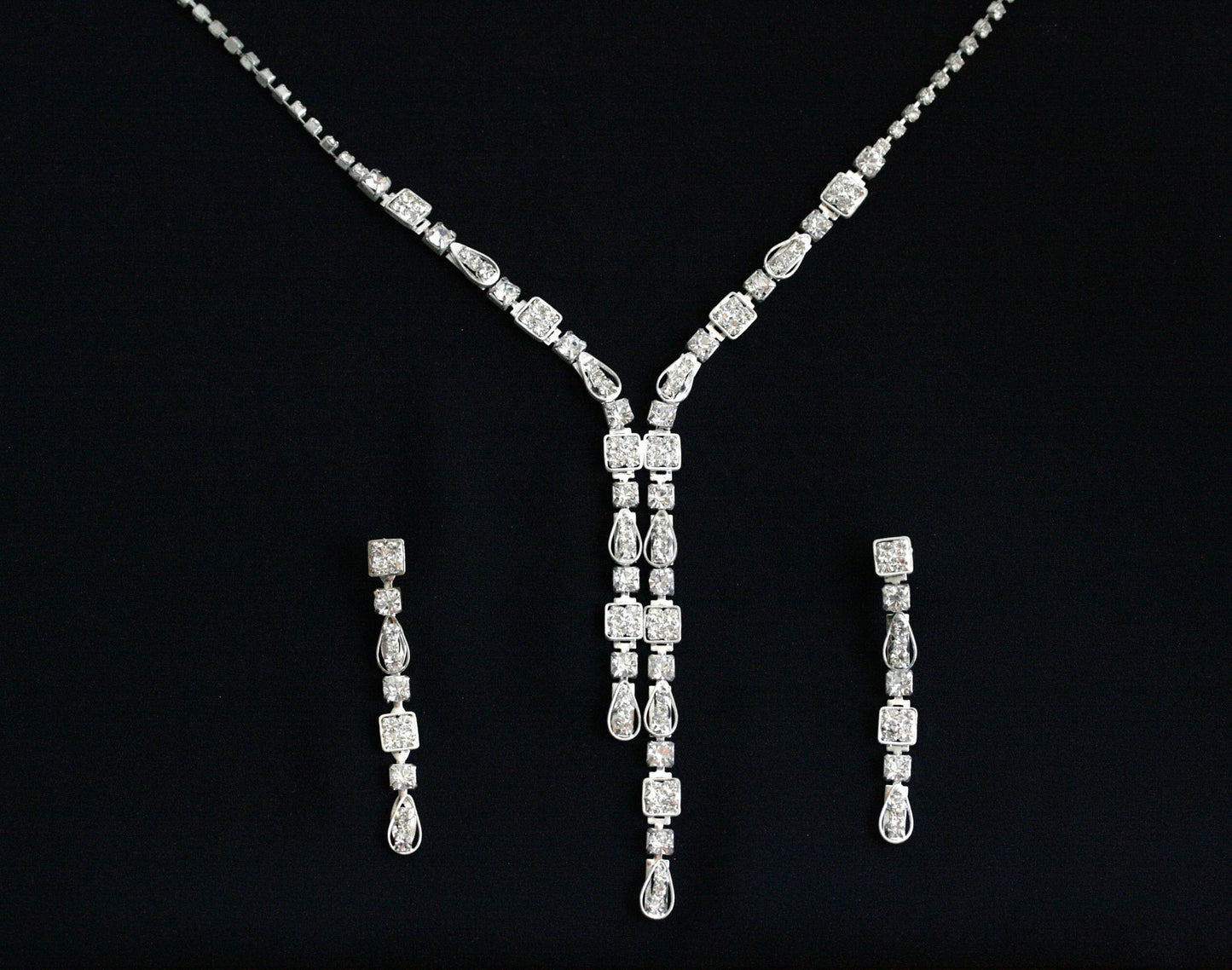 Wedding necklace set, Bridal necklace and earring set, CZ bridal necklace set, Jewelry Set For Women Perfect Gift For Her