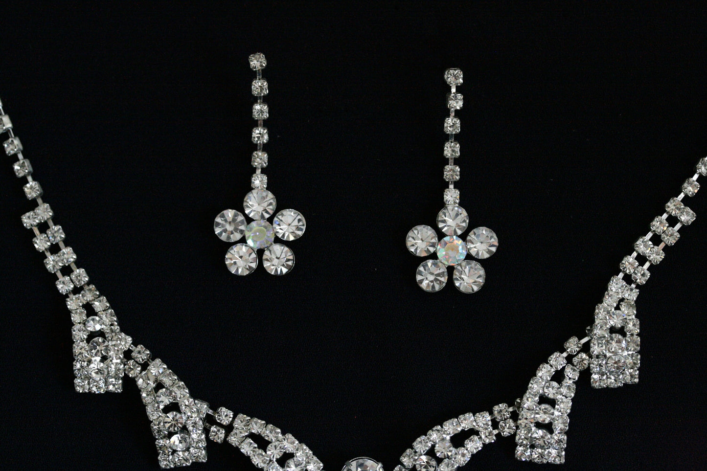 Wedding necklace set, Bridal necklace and earring set, CZ bridal necklace set, Jewelry Set For Women Perfect Gift For Her
