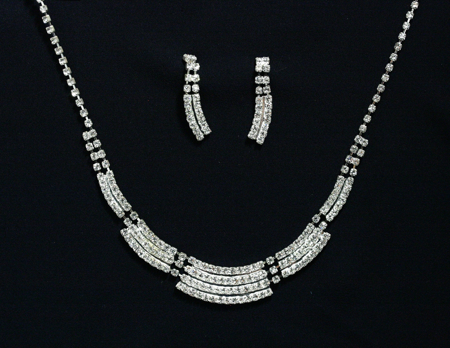 Wedding necklace set, Bridal necklace and earring set, CZ bridal necklace set, Jewelry Set For Women Perfect Gift For Her