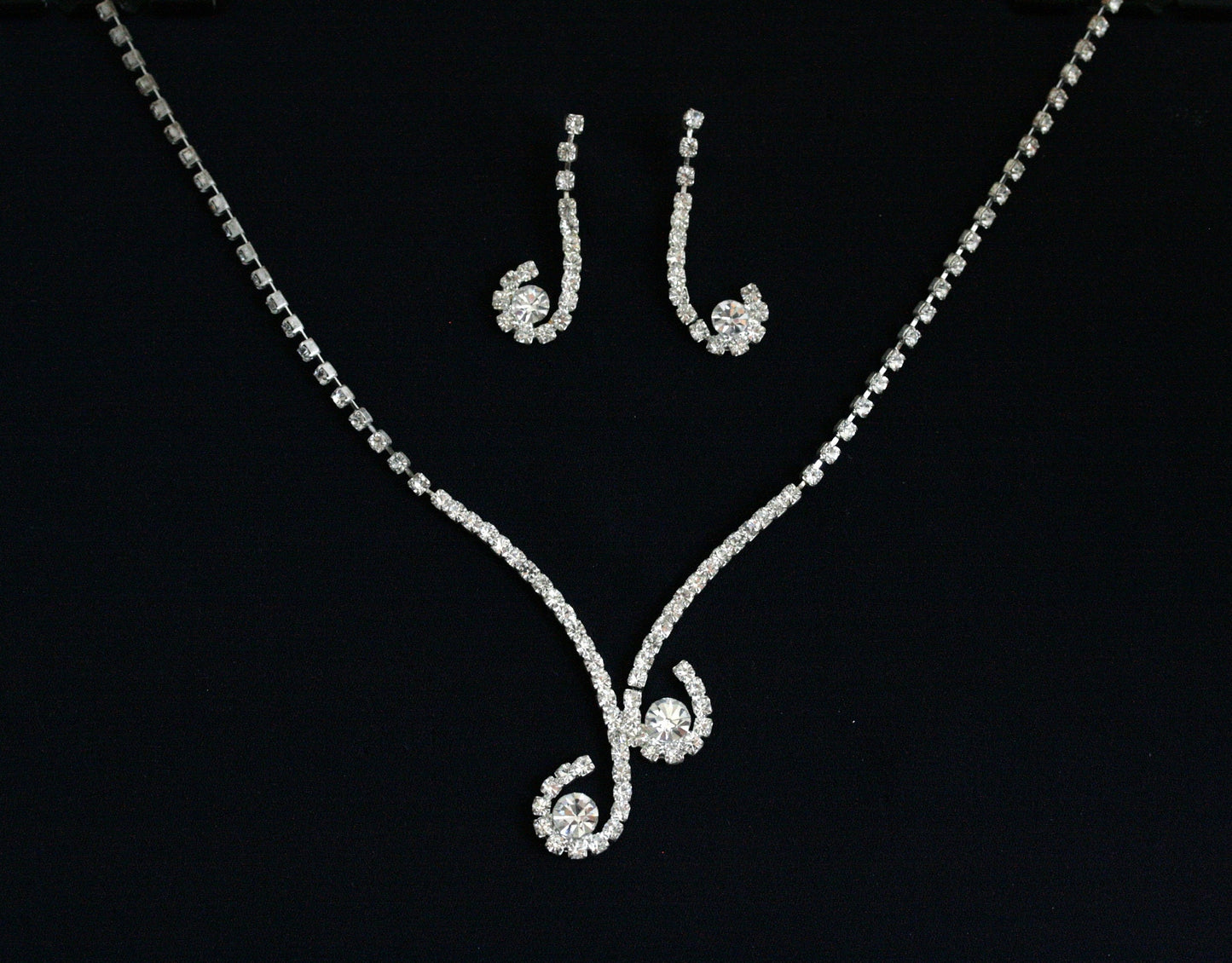 Wedding necklace set, Bridal necklace and earring set, CZ bridal necklace set, Jewelry Set For Women Perfect Gift For Her