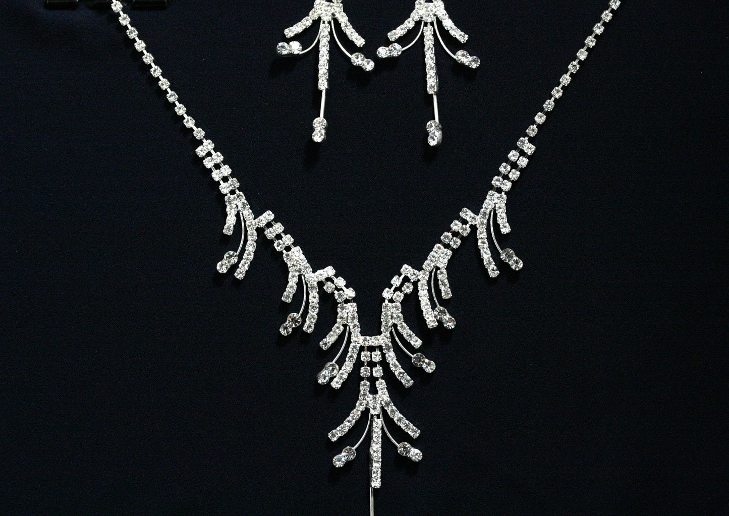 Wedding necklace set, Bridal necklace and earring set, CZ bridal necklace set, Jewelry Set For Women Perfect Gift For Her