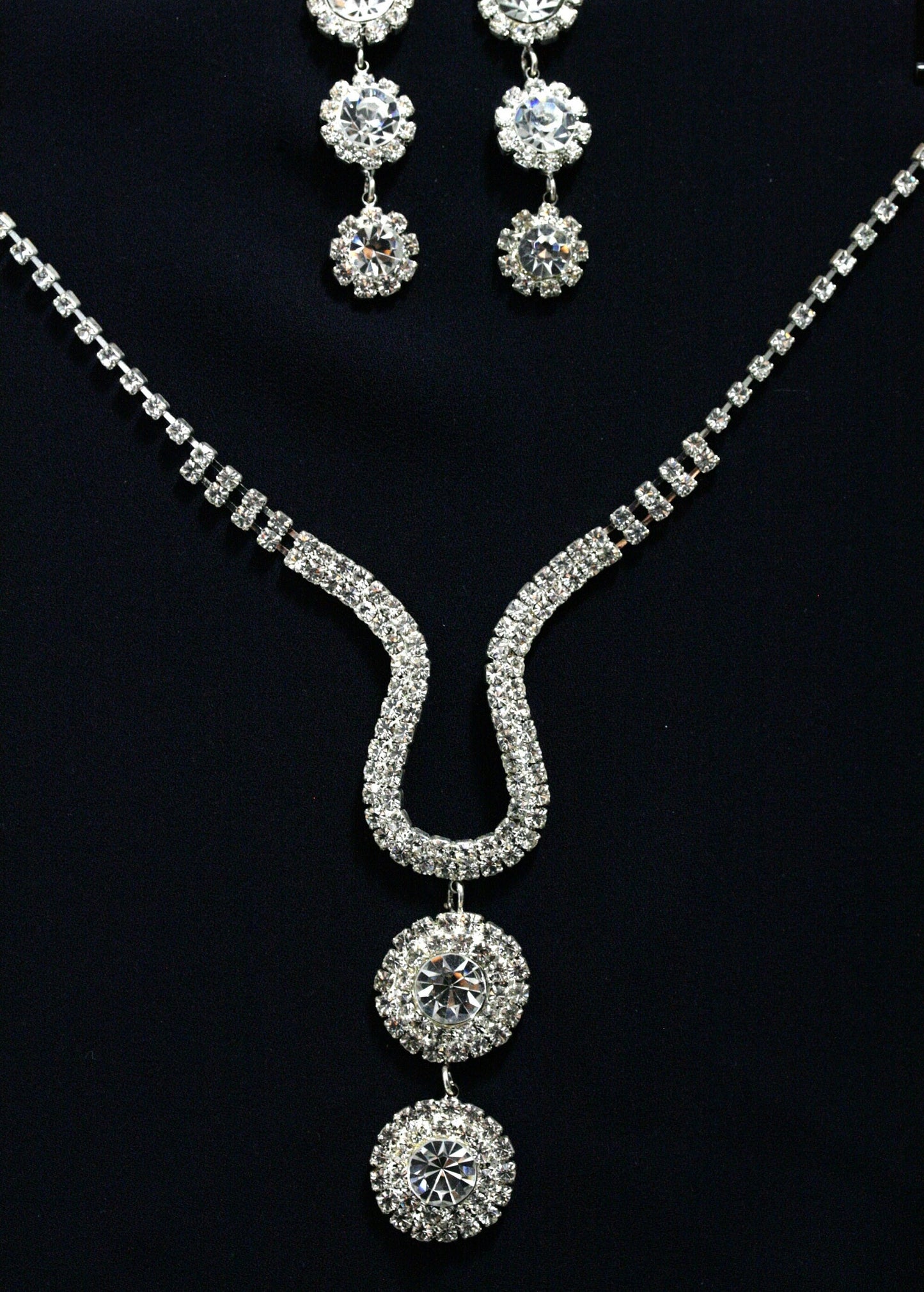 Wedding necklace set, Bridal necklace and earring set, CZ bridal necklace set, Jewelry Set For Women Perfect Gift For Her