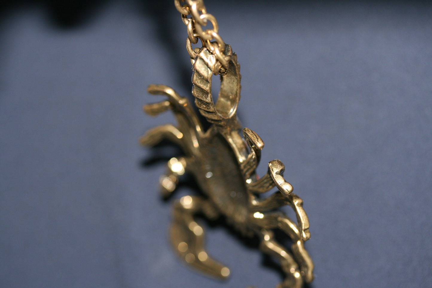 Scorpion Necklace Pendant Black Pave Sparkling Realistic Scorpion Scorpio Zodiac Silver Charm Bead Pendant Halloween Costume Jewelry Gift