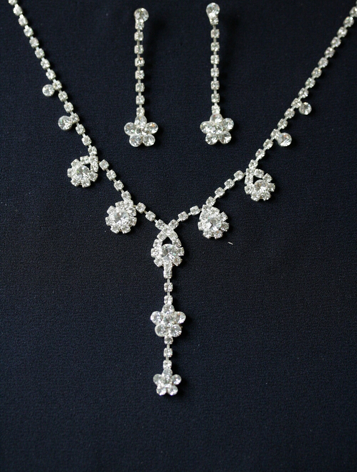 Wedding necklace set, Bridal necklace and earring set, CZ bridal necklace set, Jewelry Set For Women Perfect Gift For Her