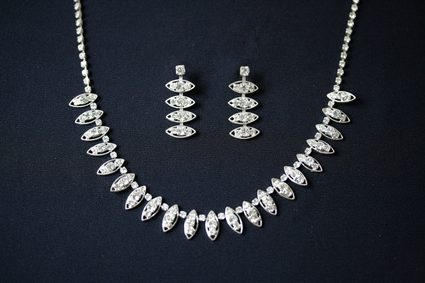 Wedding necklace set, Bridal necklace and earring set, CZ bridal necklace set, Jewelry Set For Women Perfect Gift For Her