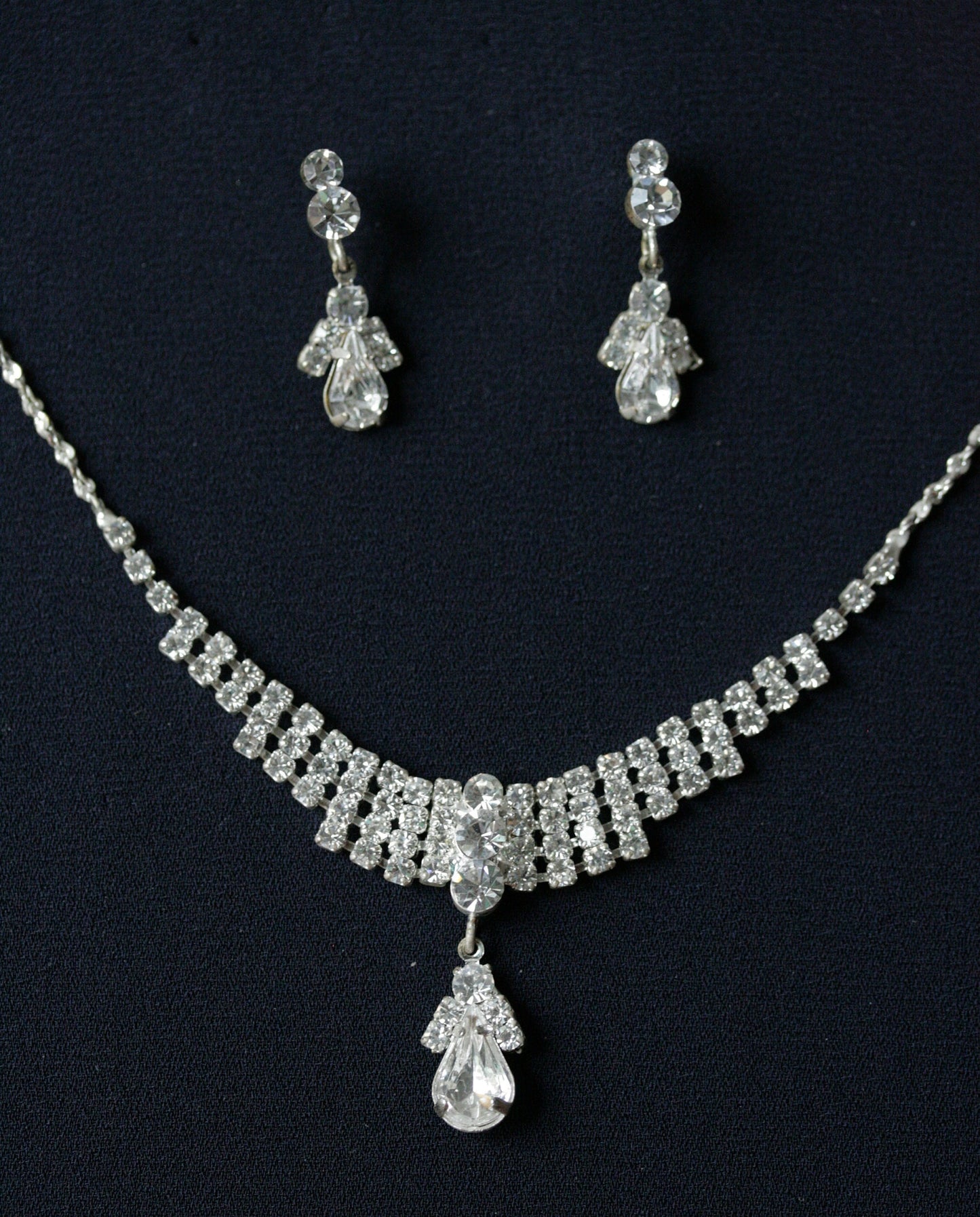 Wedding necklace set, Bridal necklace and earring set, CZ bridal necklace set, Jewelry Set For Women Perfect Gift For Her