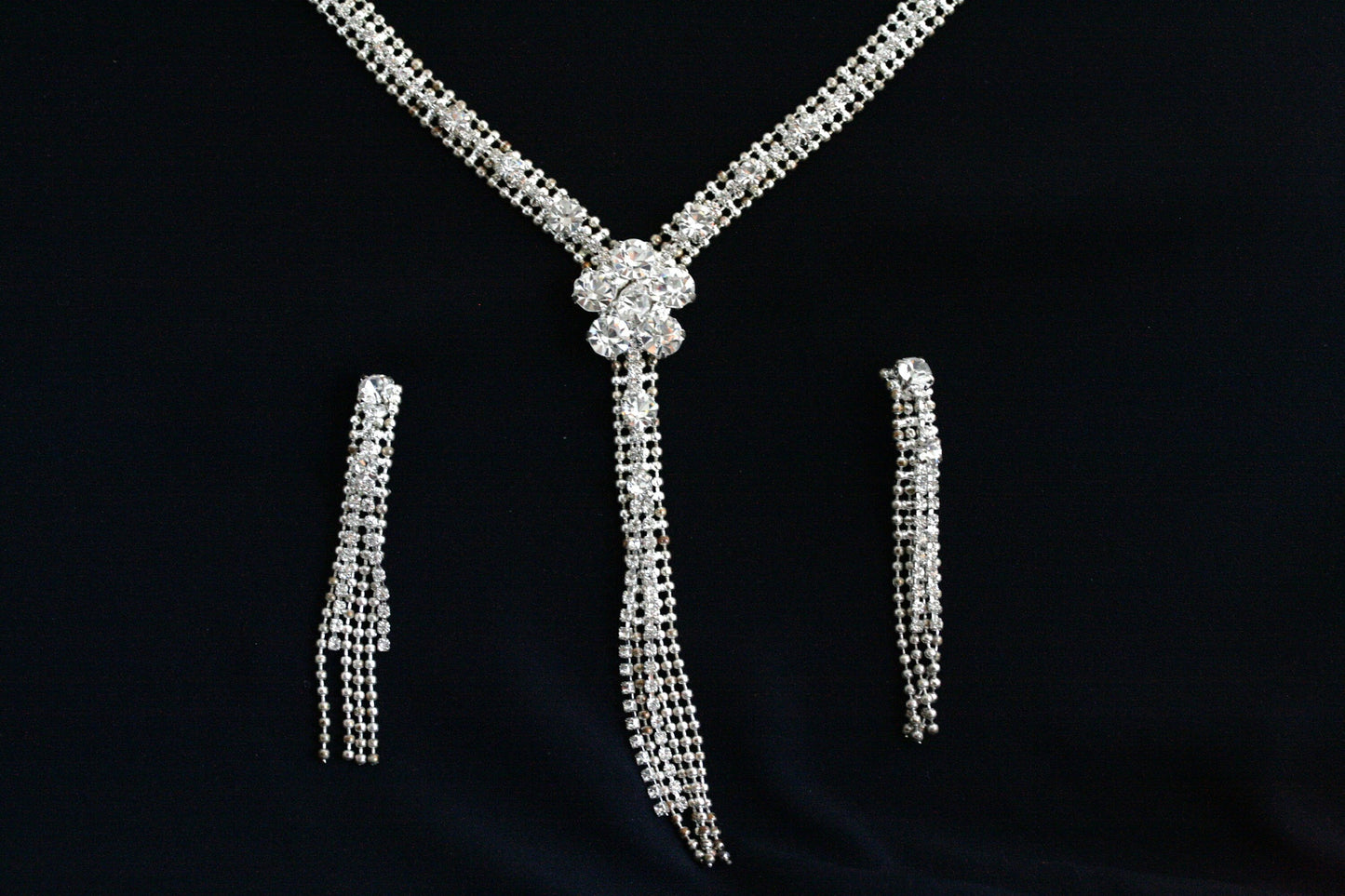 Wedding necklace set, Bridal necklace and earring set, CZ bridal necklace set, Jewelry Set For Women Perfect Gift For Her
