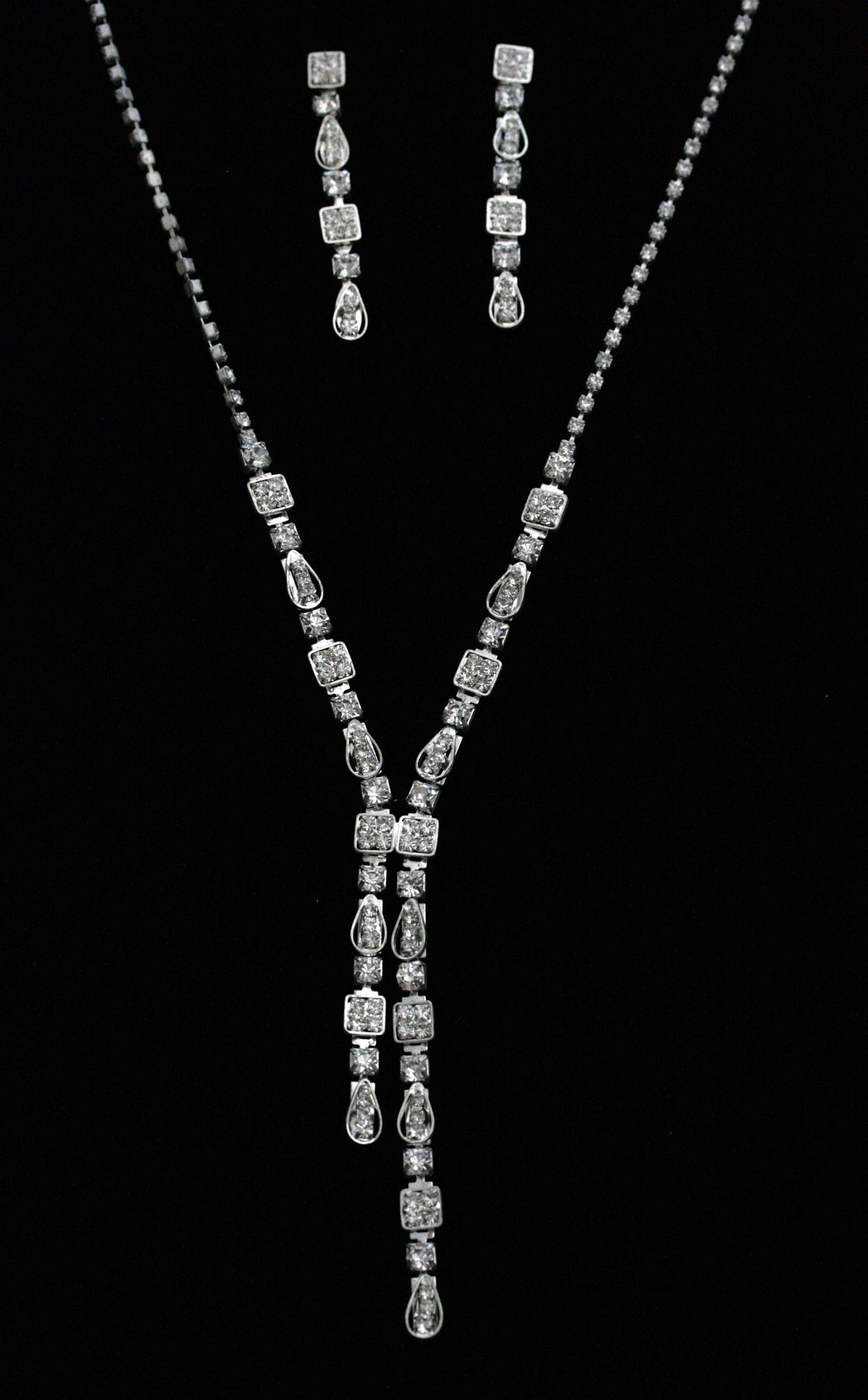 Wedding necklace set, Bridal necklace and earring set, CZ bridal necklace set, Jewelry Set For Women Perfect Gift For Her