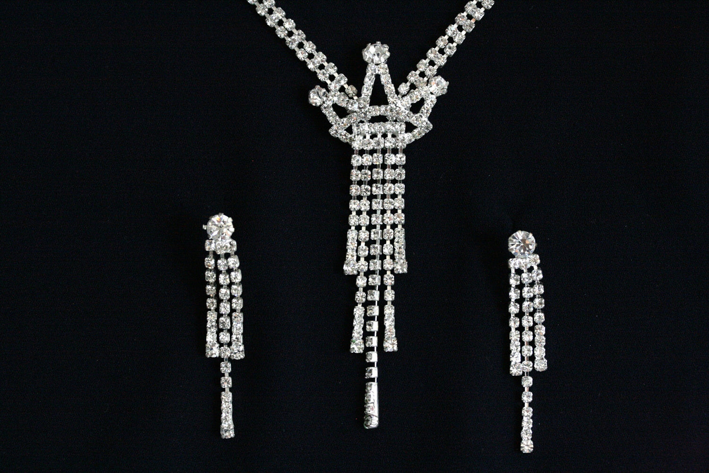Wedding necklace set, Bridal necklace and earring set, CZ bridal necklace set, Jewelry Set For Women Perfect Gift For Her