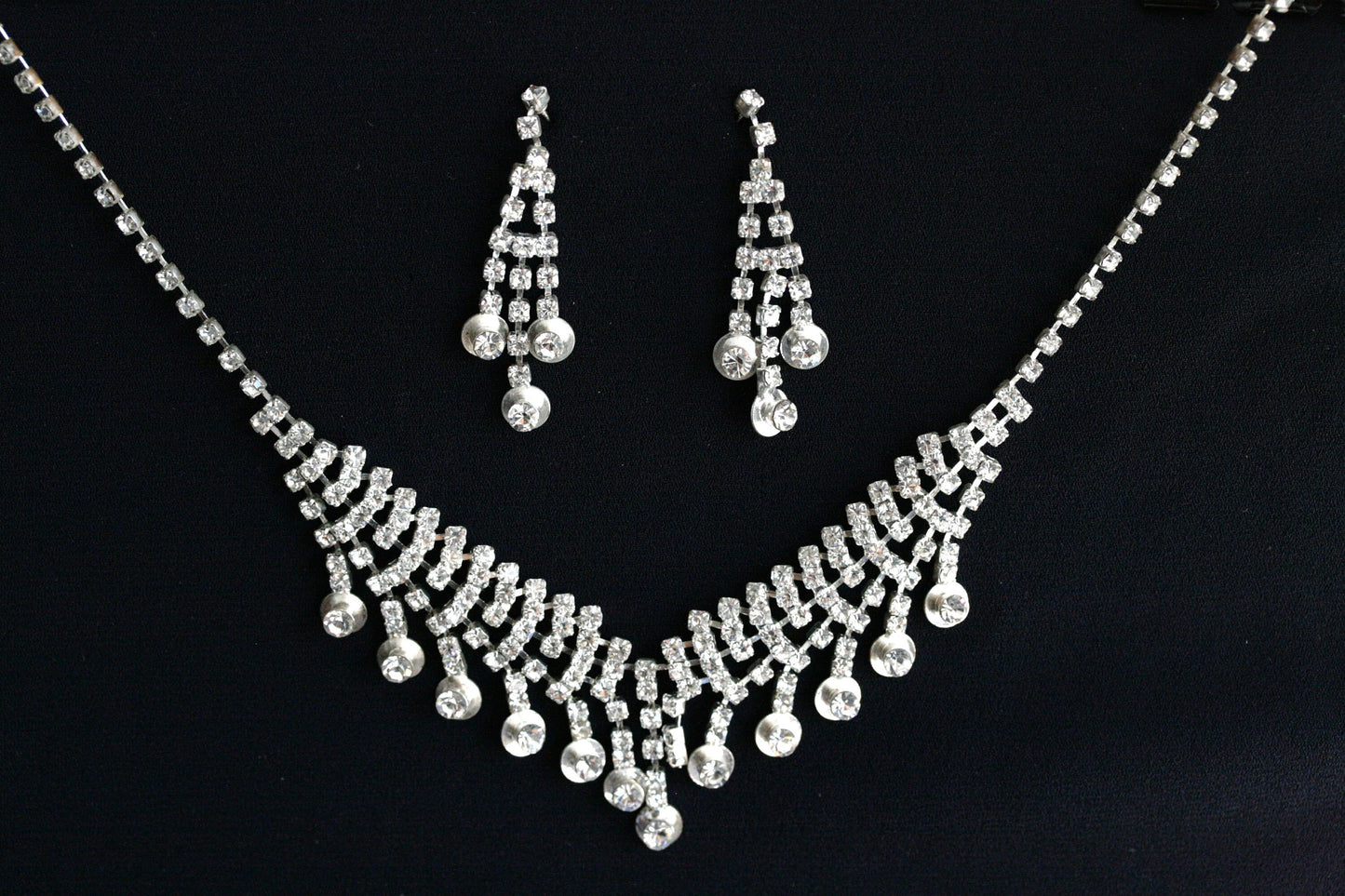 Wedding necklace set, Bridal necklace and earring set, CZ bridal necklace set, Jewelry Set For Women Perfect Gift For Her