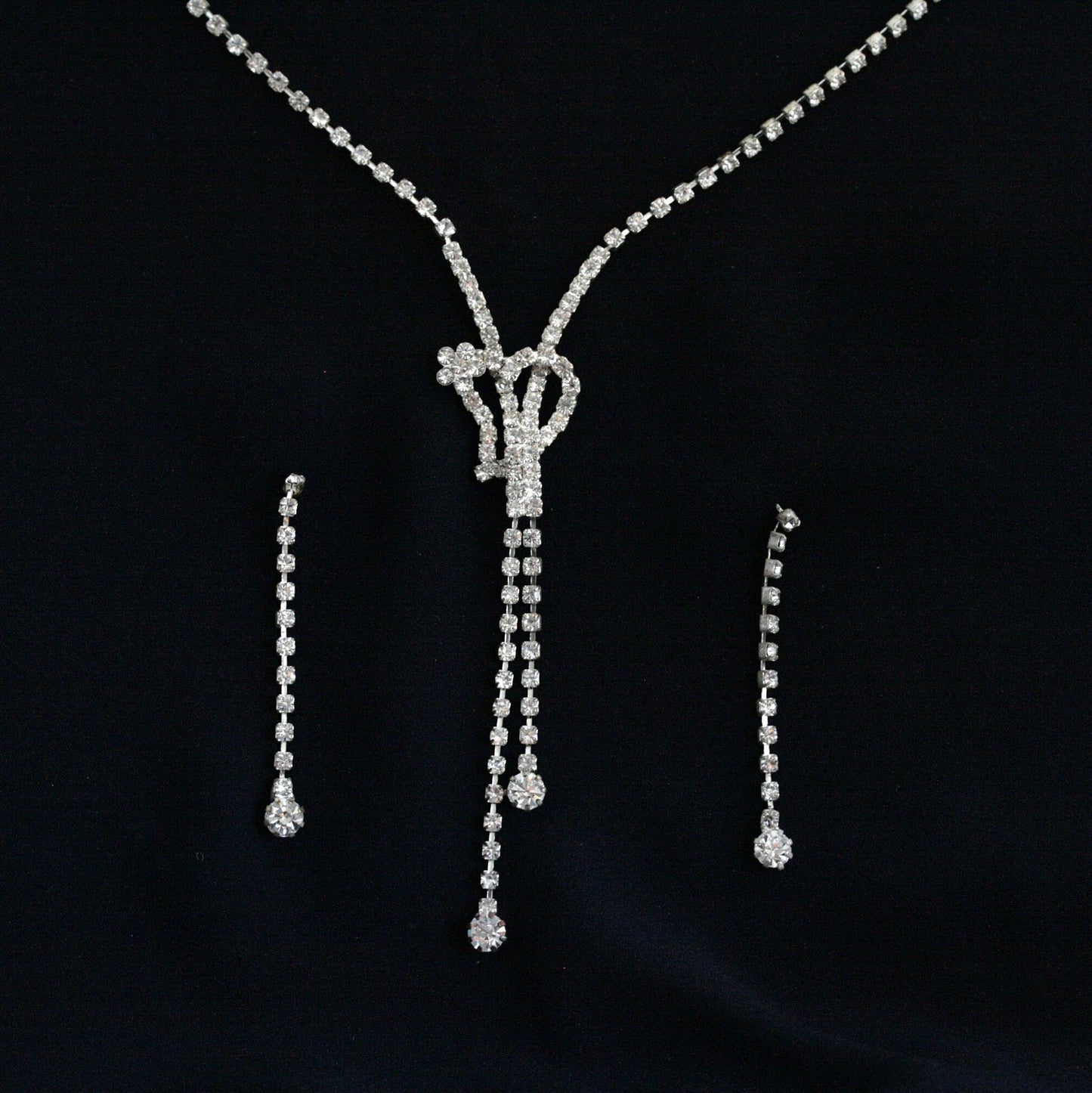 Wedding necklace set, Bridal necklace and earring set, CZ bridal necklace set, Jewelry Set For Women Perfect Gift For Her