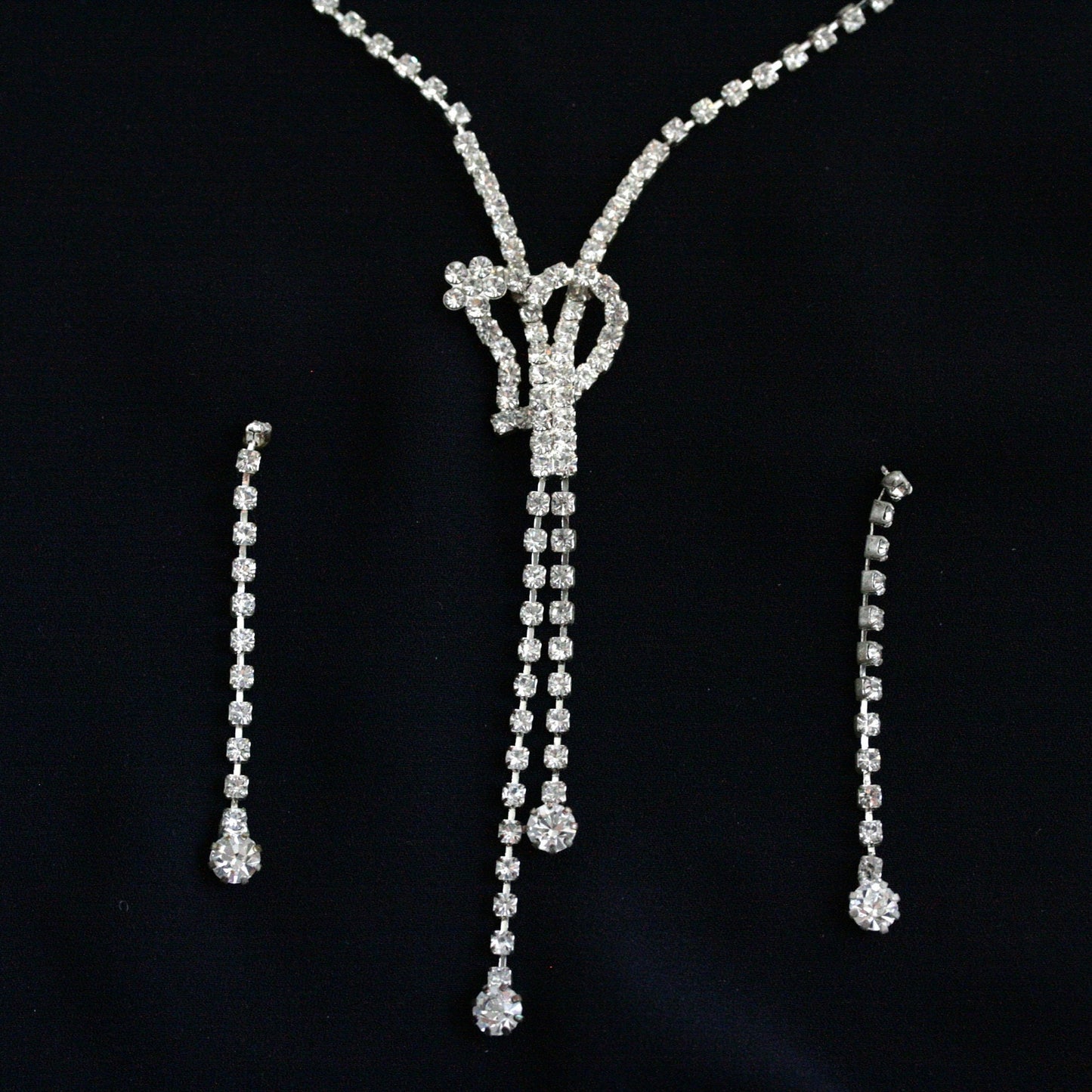 Wedding necklace set, Bridal necklace and earring set, CZ bridal necklace set, Jewelry Set For Women Perfect Gift For Her