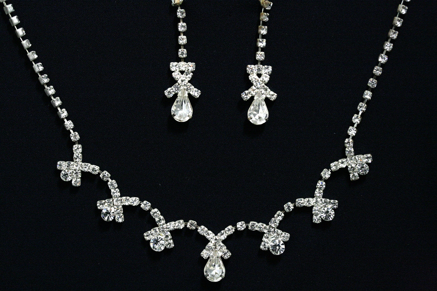 Wedding necklace set, Bridal necklace and earring set, CZ bridal necklace set, Jewelry Set For Women Perfect Gift For Her