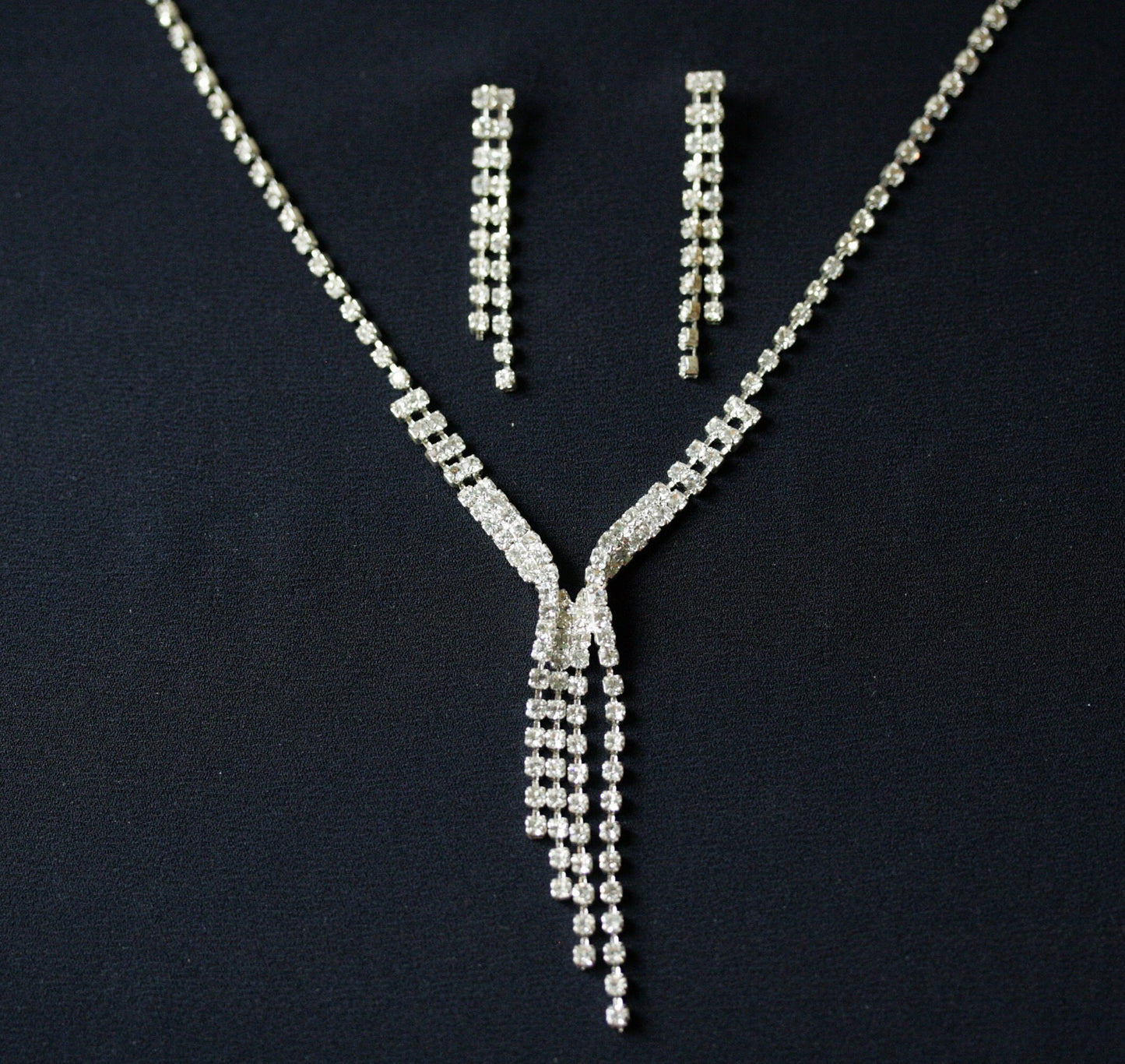 Wedding necklace set, Bridal necklace and earring set, CZ bridal necklace set, Jewelry Set For Women Perfect Gift For Her