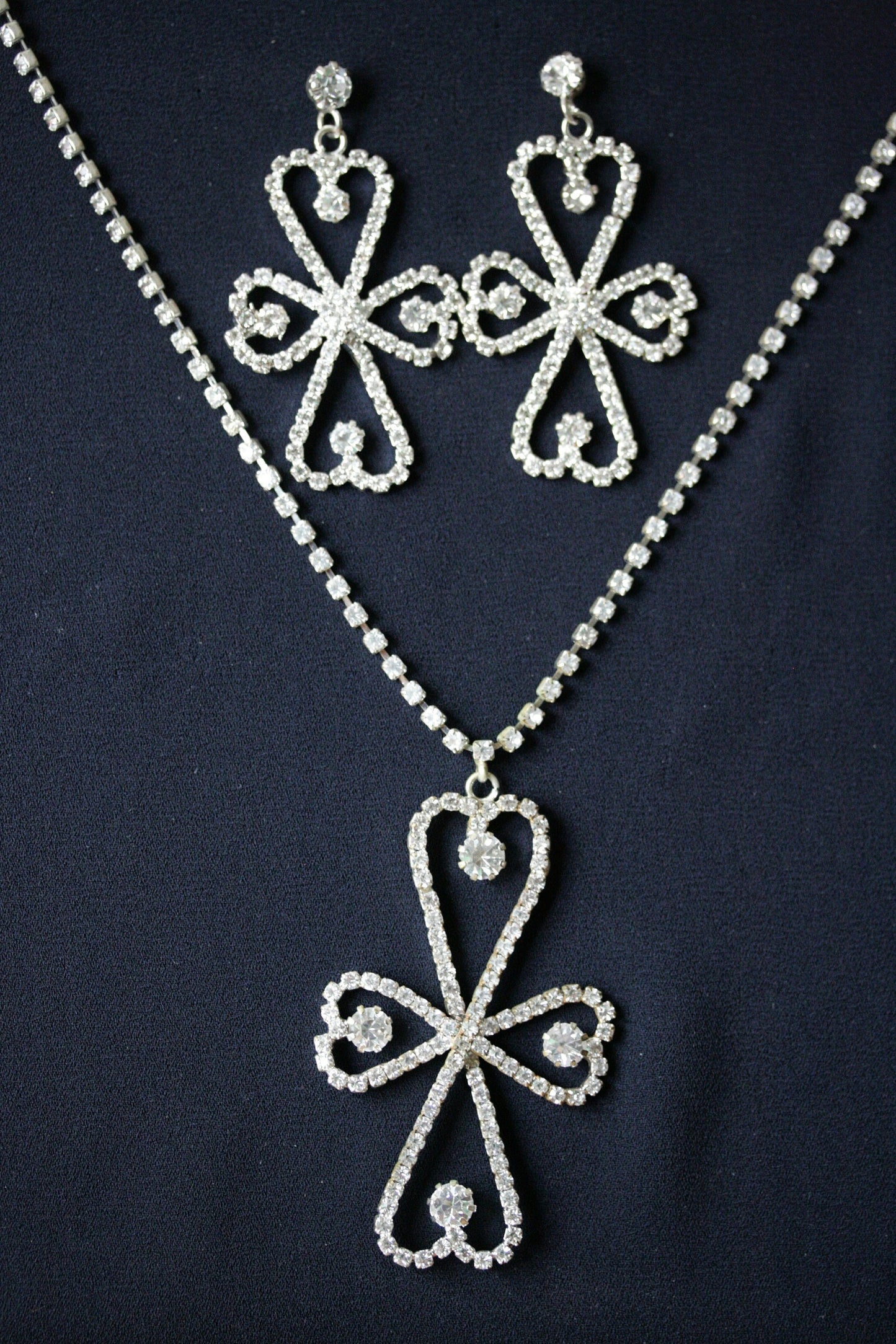 Wedding necklace set, Bridal necklace and earring set, CZ bridal necklace set, Jewelry Set For Women Perfect Gift For Her