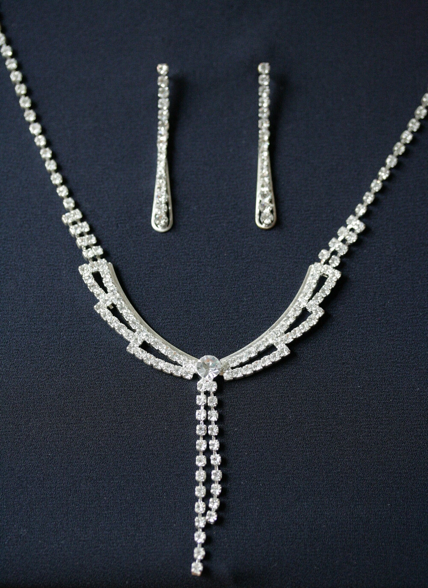 Wedding necklace set, Bridal necklace and earring set, CZ bridal necklace set, Jewelry Set For Women Perfect Gift For Her
