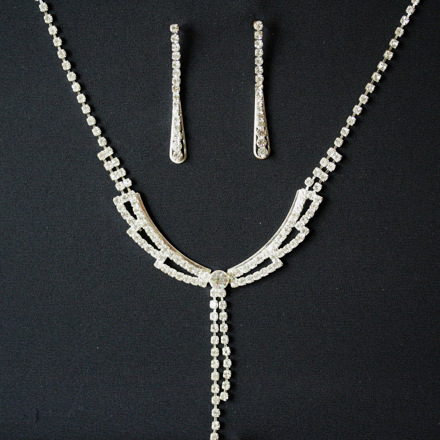Wedding necklace set, Bridal necklace and earring set, CZ bridal necklace set, Jewelry Set For Women Perfect Gift For Her