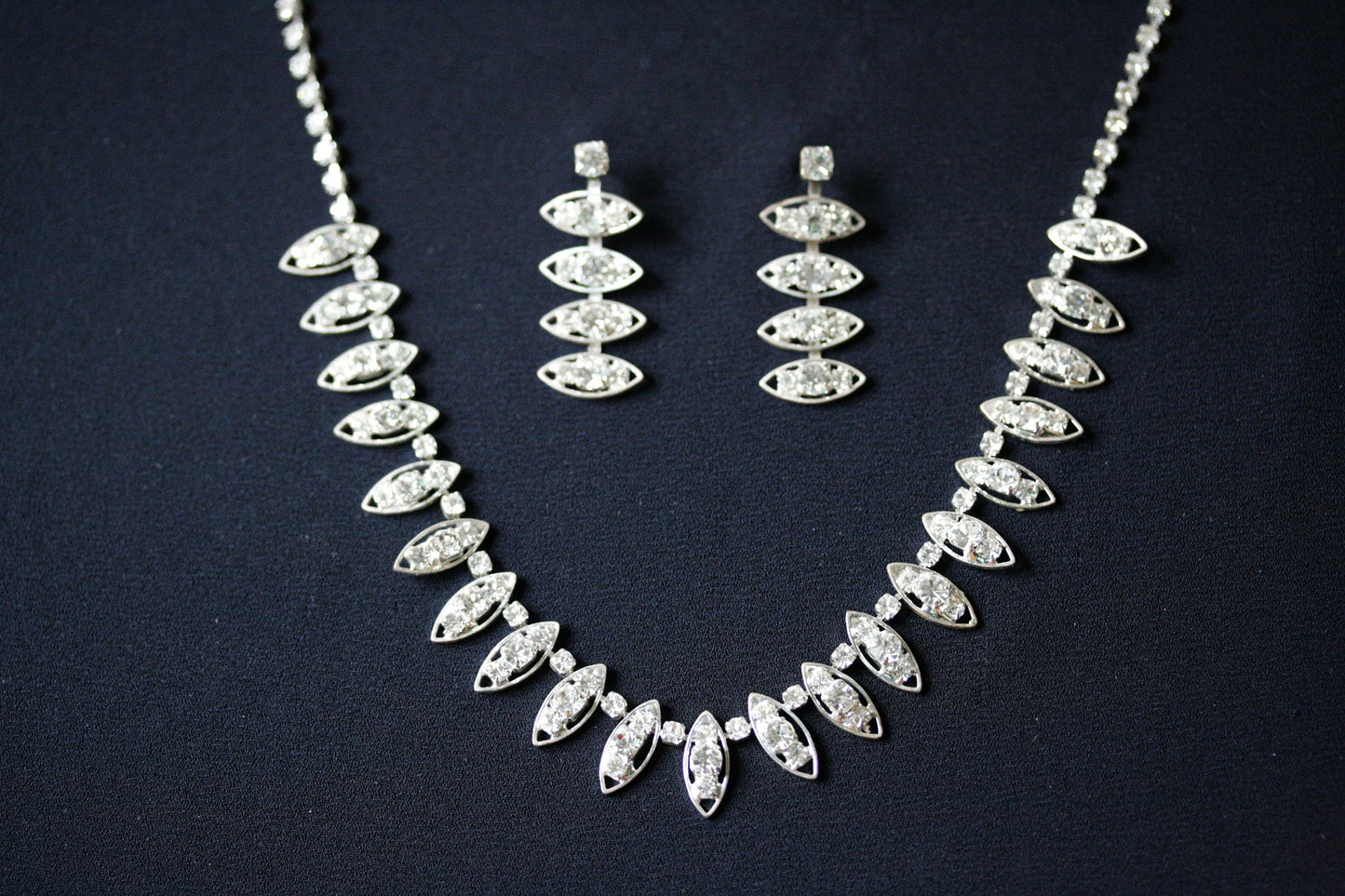 Wedding necklace set, Bridal necklace and earring set, CZ bridal necklace set, Jewelry Set For Women Perfect Gift For Her