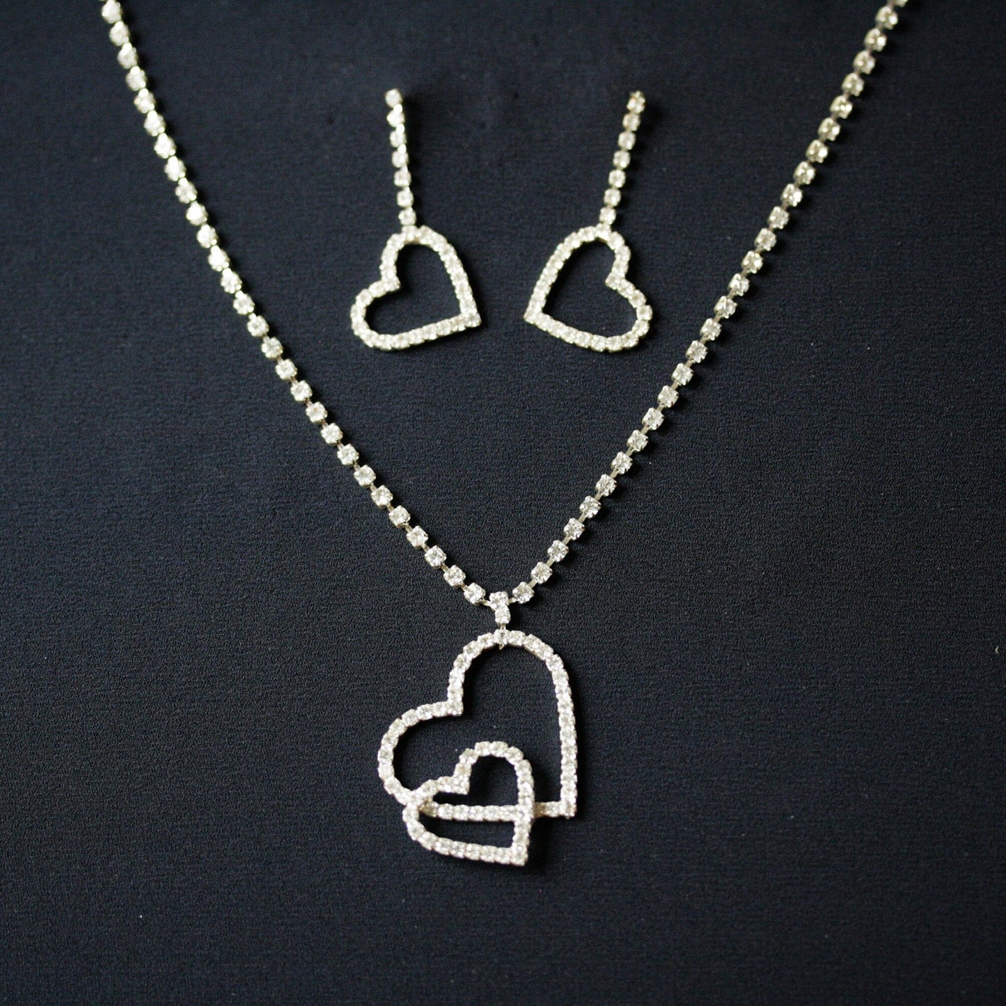 Wedding necklace set, Bridal necklace and earring set, CZ bridal necklace set, Jewelry Set For Women Perfect Gift For Her