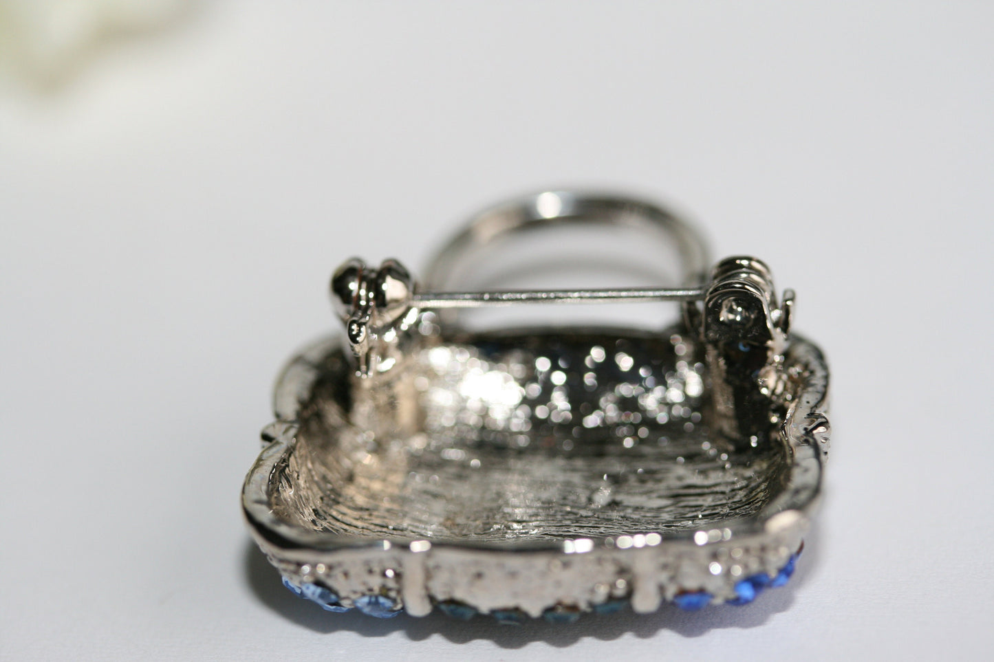 Rhinestone Jeweled PURSE Handbag Brooch Pin Vintage Style Handbag Brooch