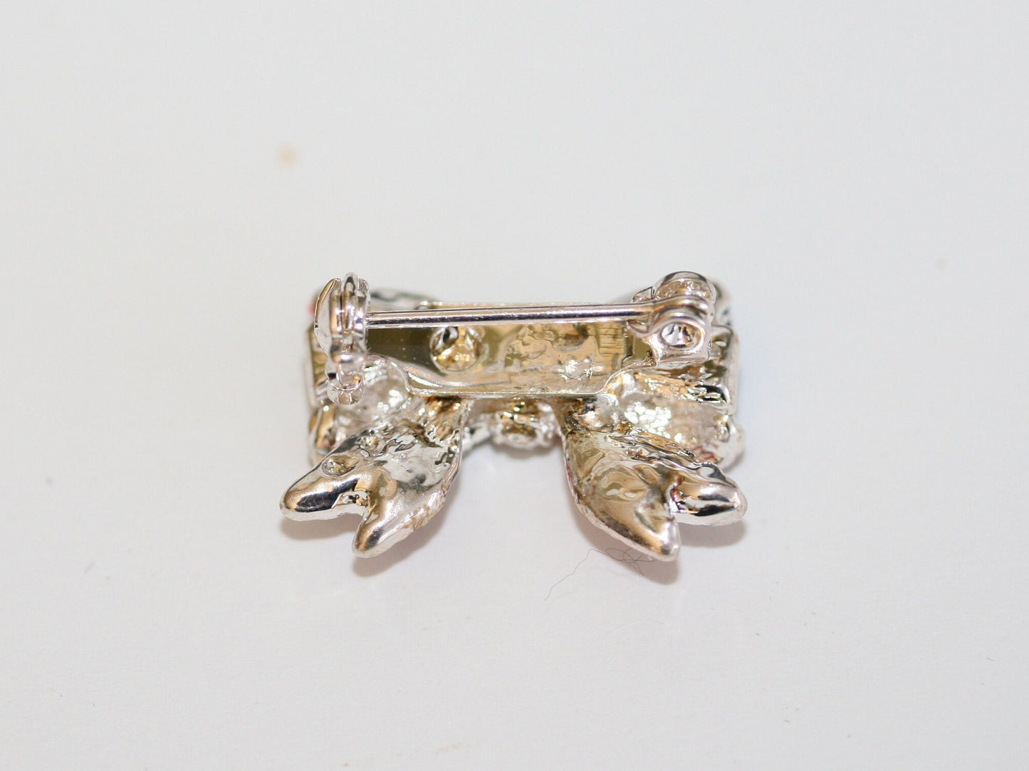 Patriotic Bow Stars And Stripes Brooch Pin Patriotic Flag Stars & Stripes Bow Vintage Figural Pin Brooch