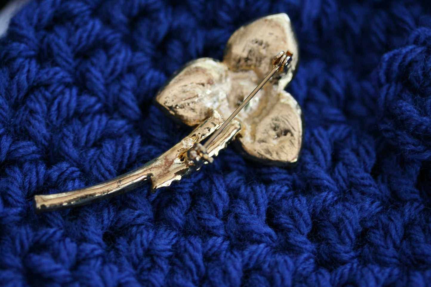 Vintage Rhinestone Flower Pin Massive Flower Brooch Pin, Brooches for Women, Bridesmaid Gifts