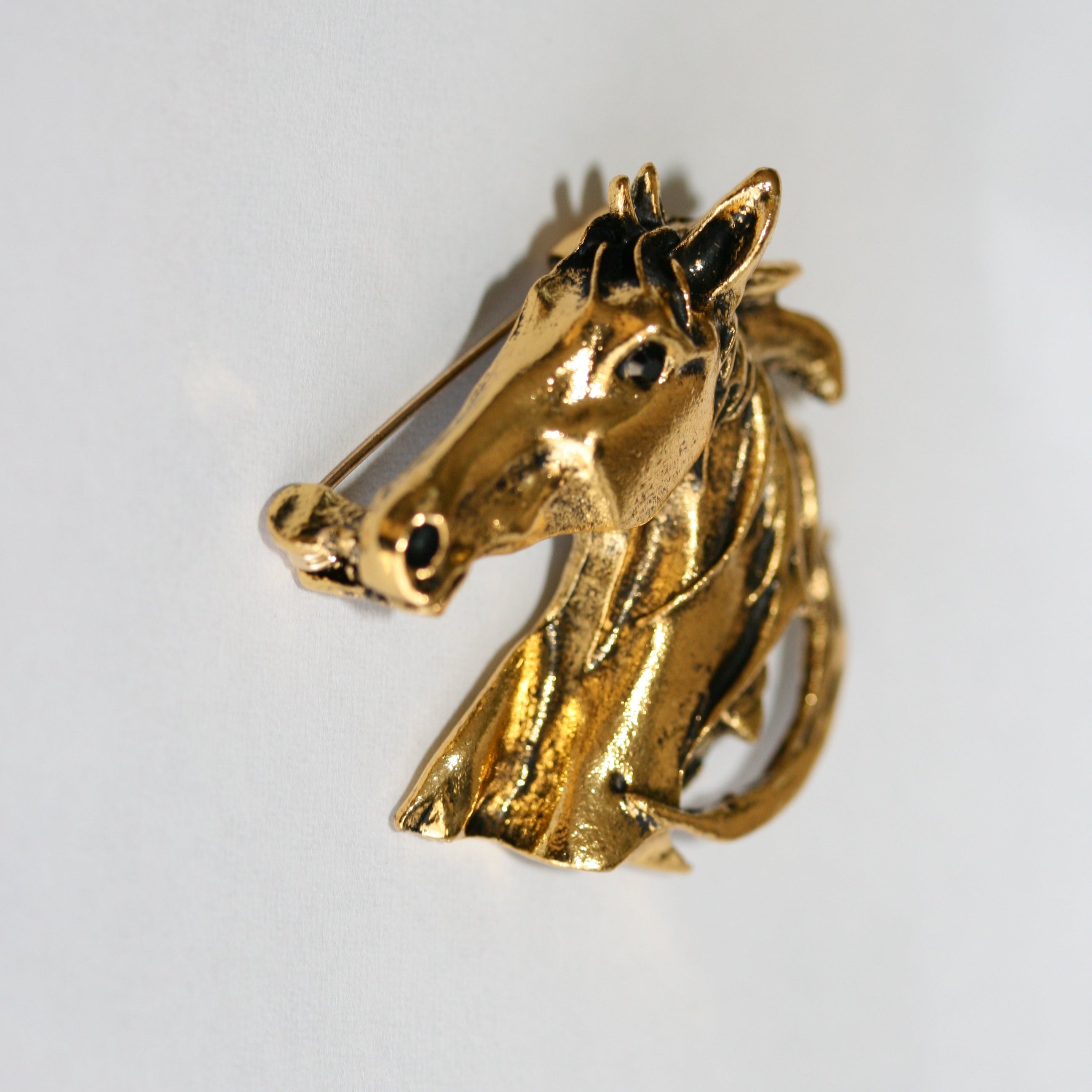Horse Head Brooches For Men Unisex Animal Pin Accessories Horse Head Brooches For Men Unisex Animal Pin Accessories