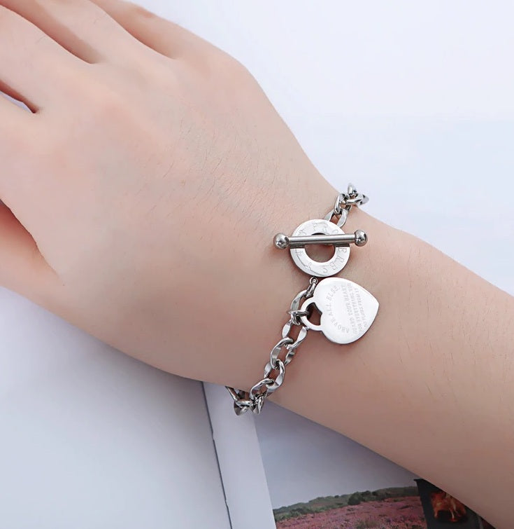 Proverbs 4:23 Bracelet for Women – Guard Your Heart Bracelet