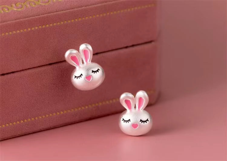 Adorable Easter Bunny Earrings – Cute Springtime Gift