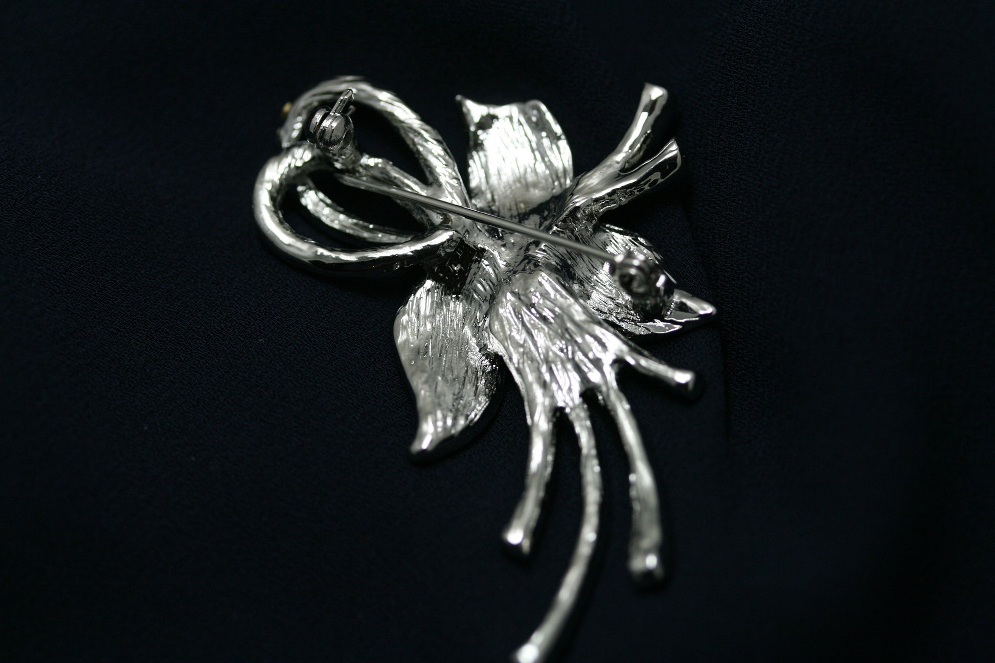 Clear Rhinestone Flower Brooch Pins Fashion Silver Tone Crystal Flower Wedding Corsage Party Jewelry Brooches Bridal Bouquet Pins